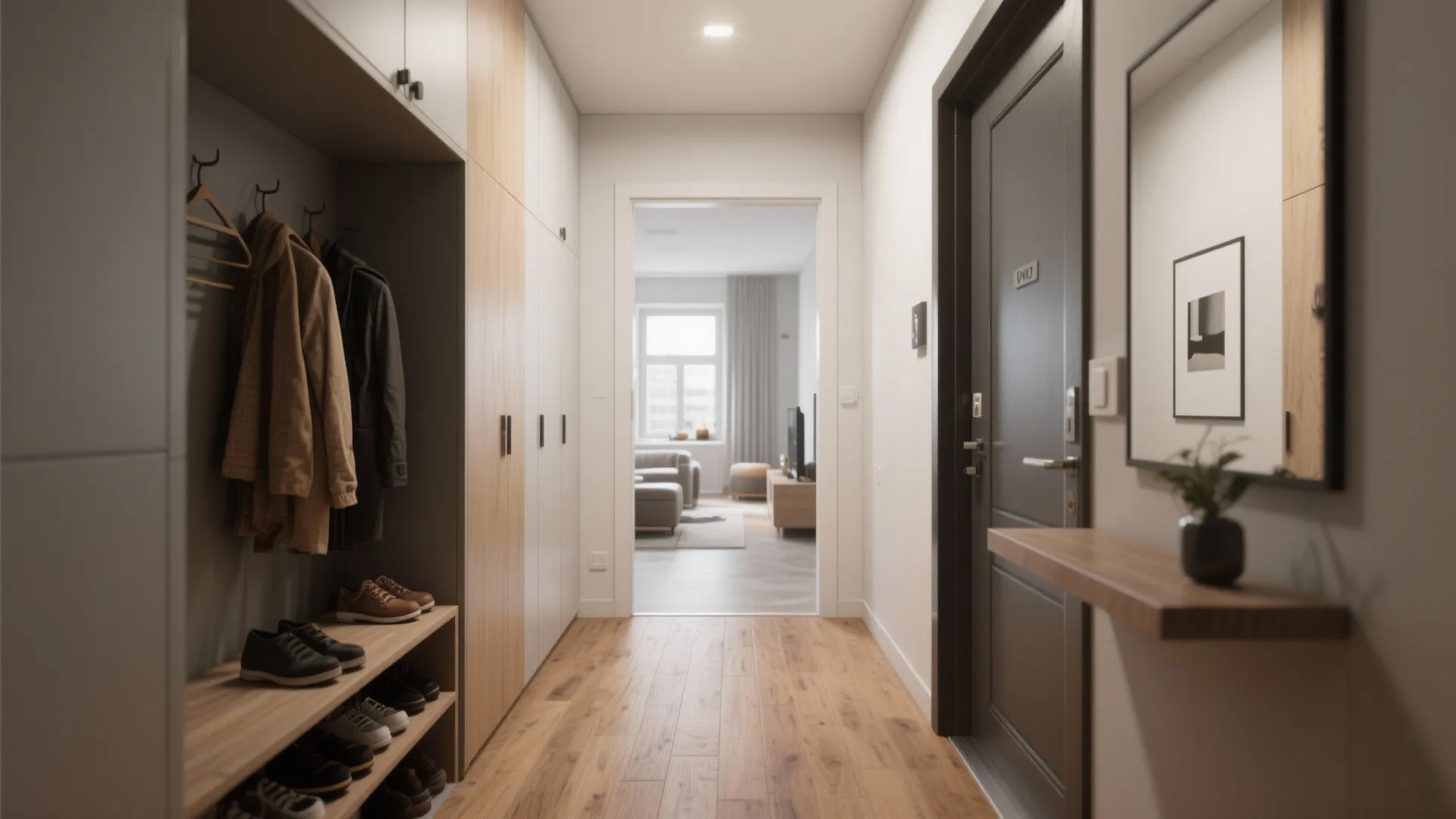 Smart circulation and entryway design