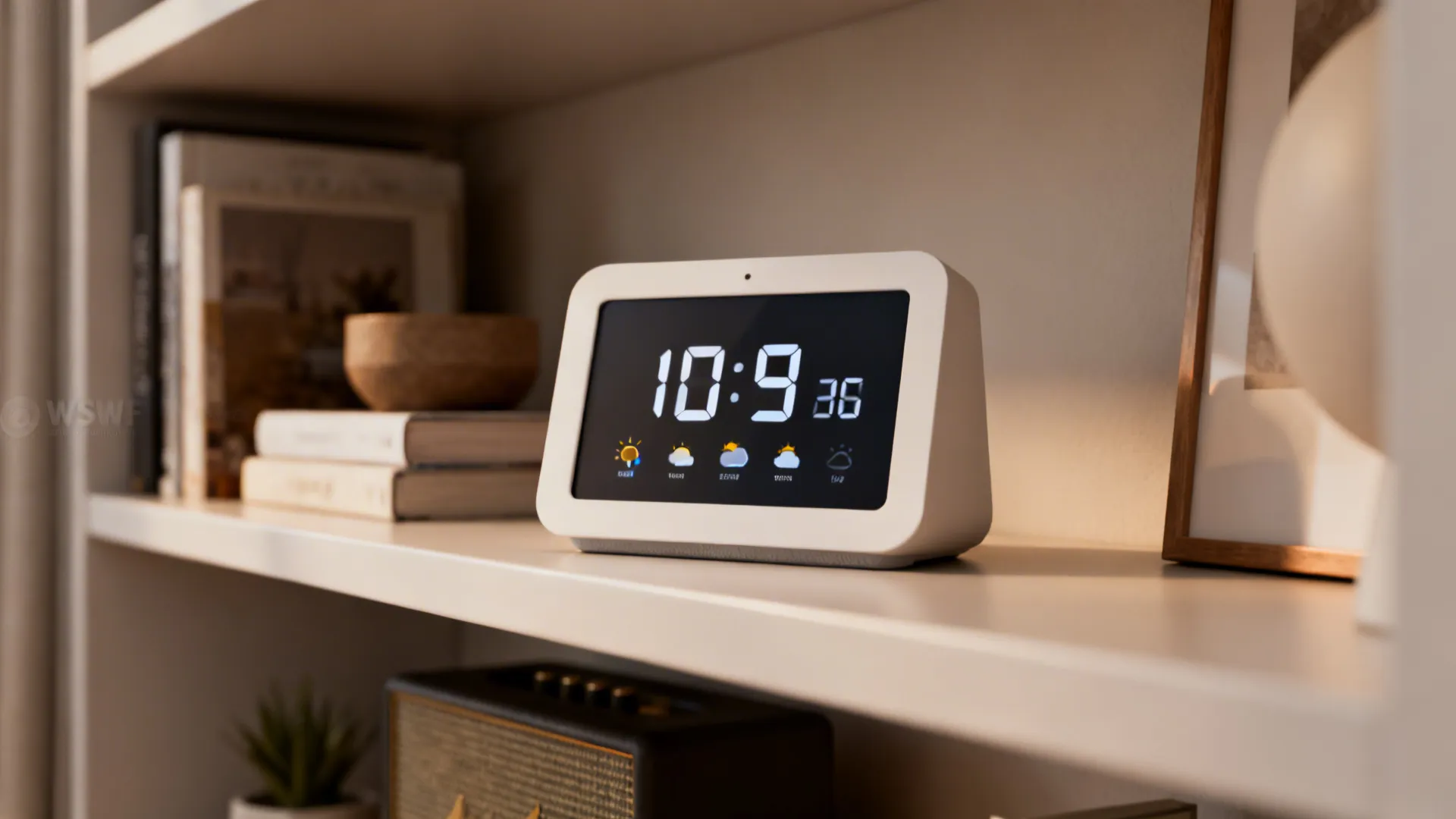 5. Smart display clock