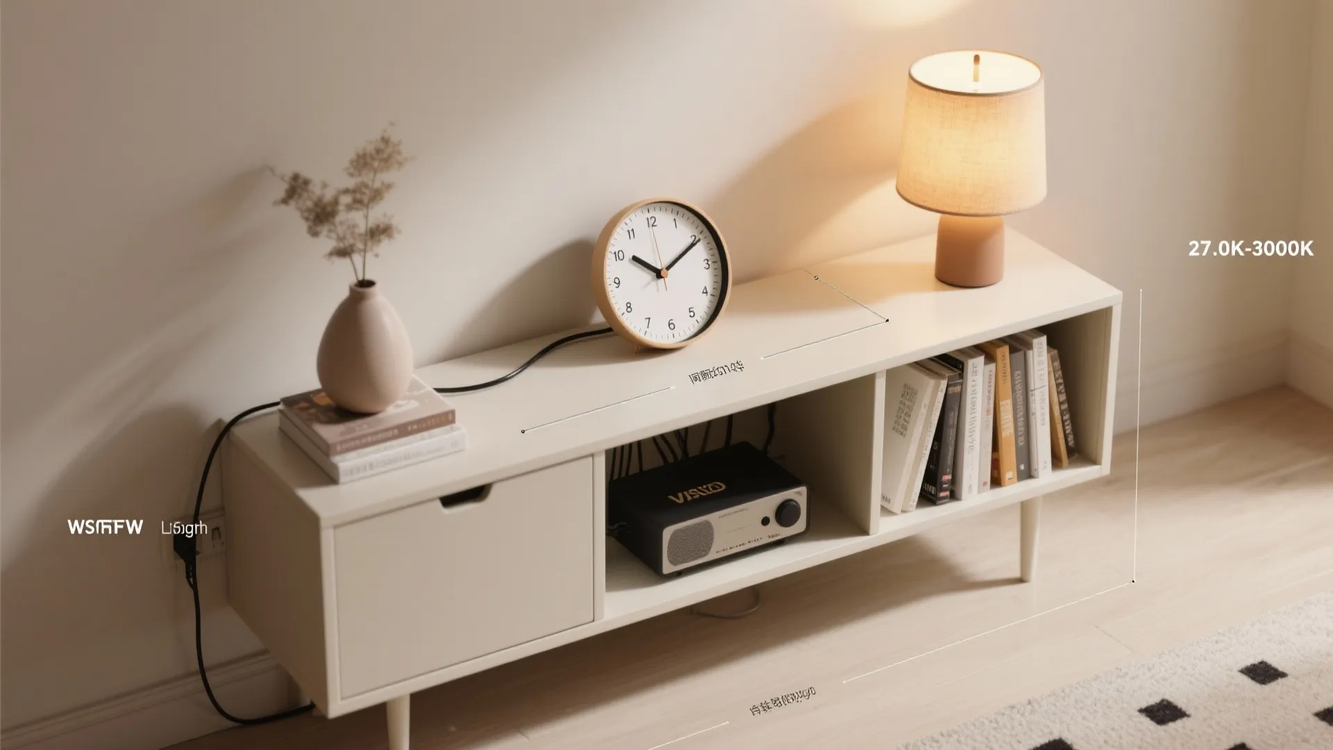 Smart-analog hybrids with ambient light