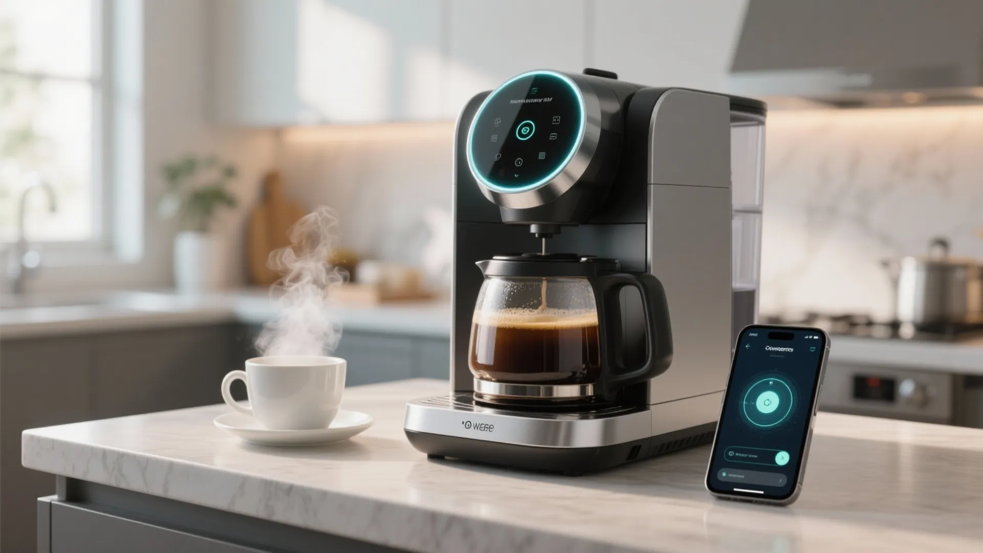 10. Smart Coffee Maker