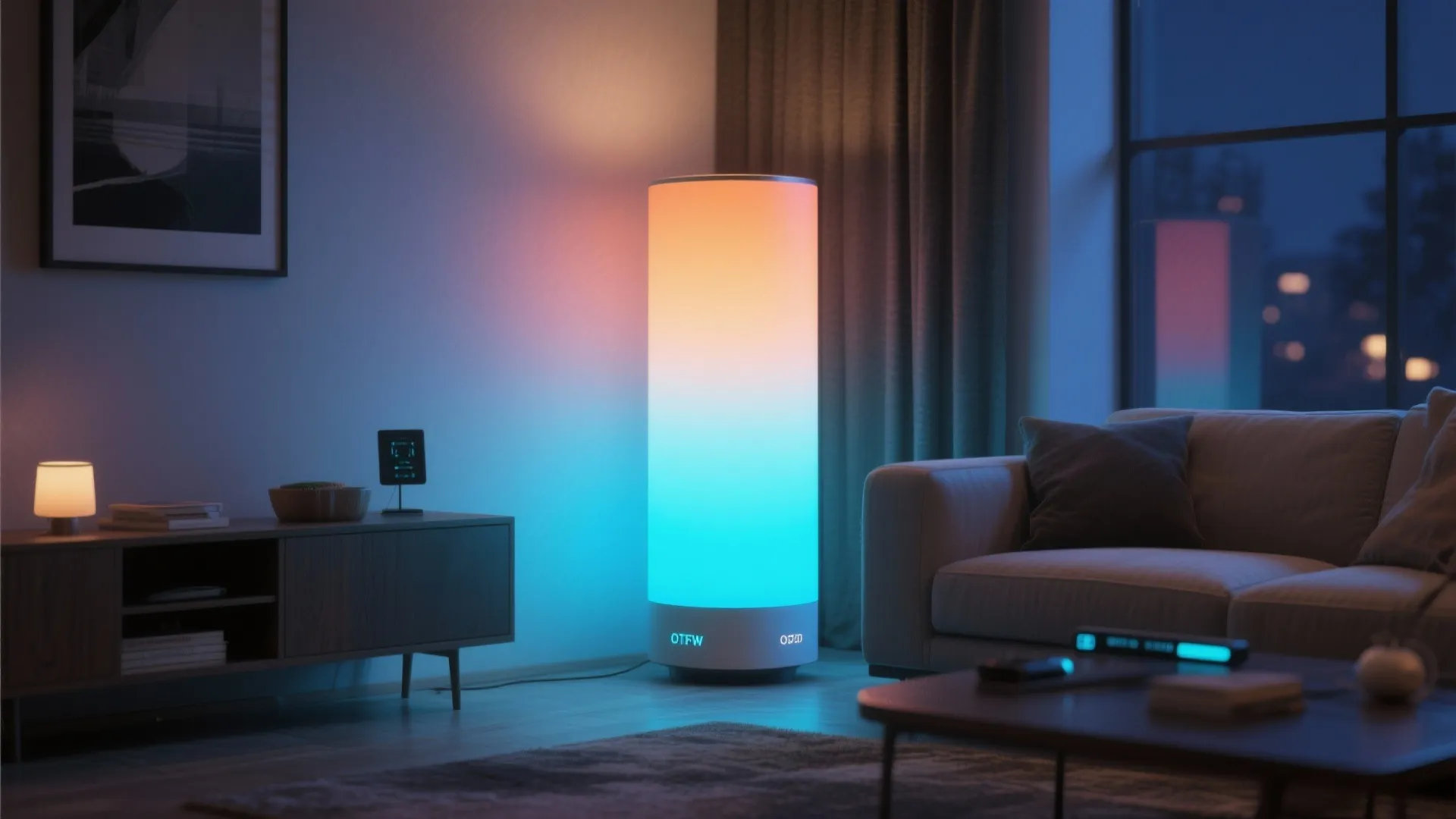 10. Smart Color-Changing Lamps