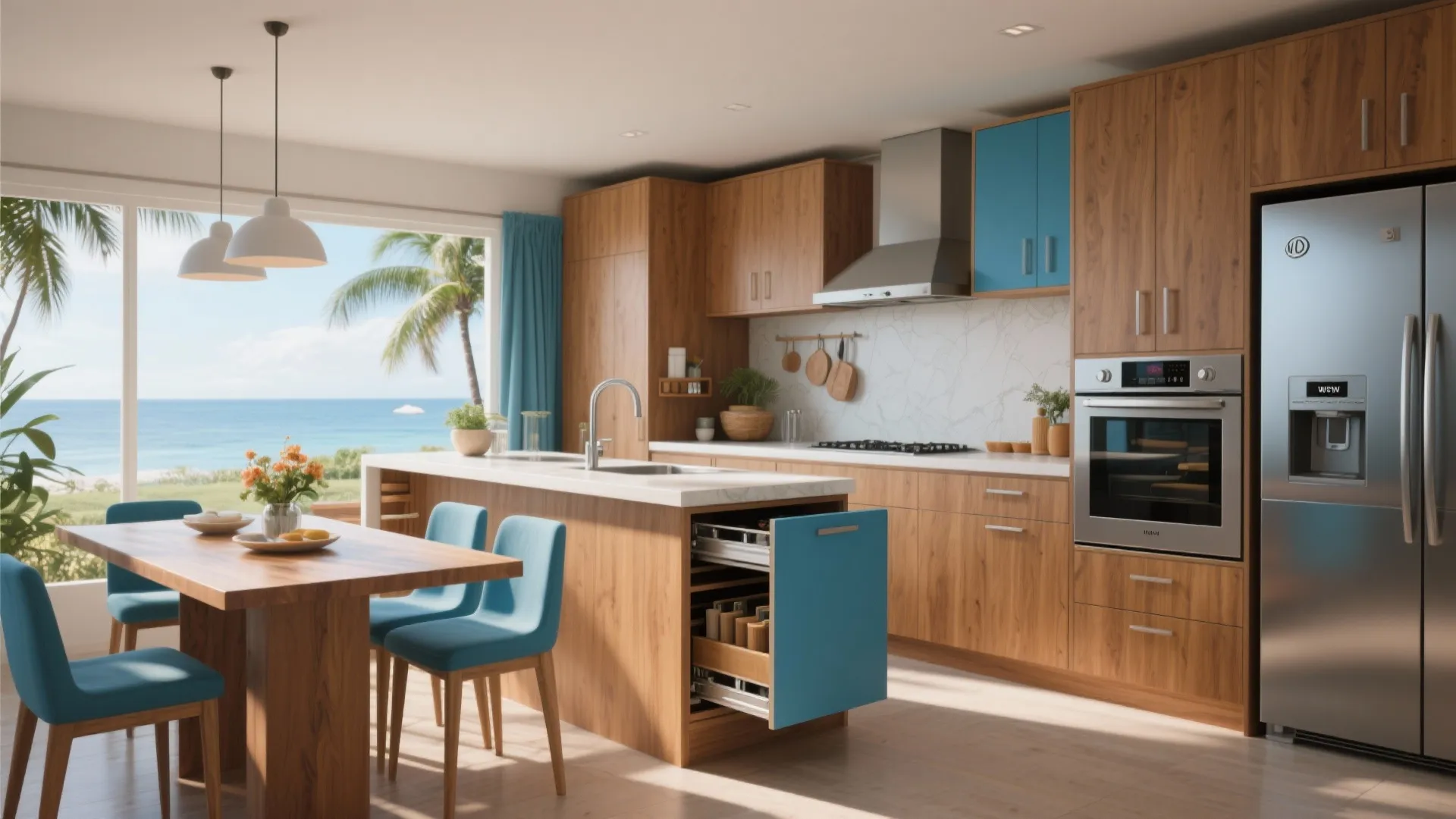 4. Smart kitchen for compact living