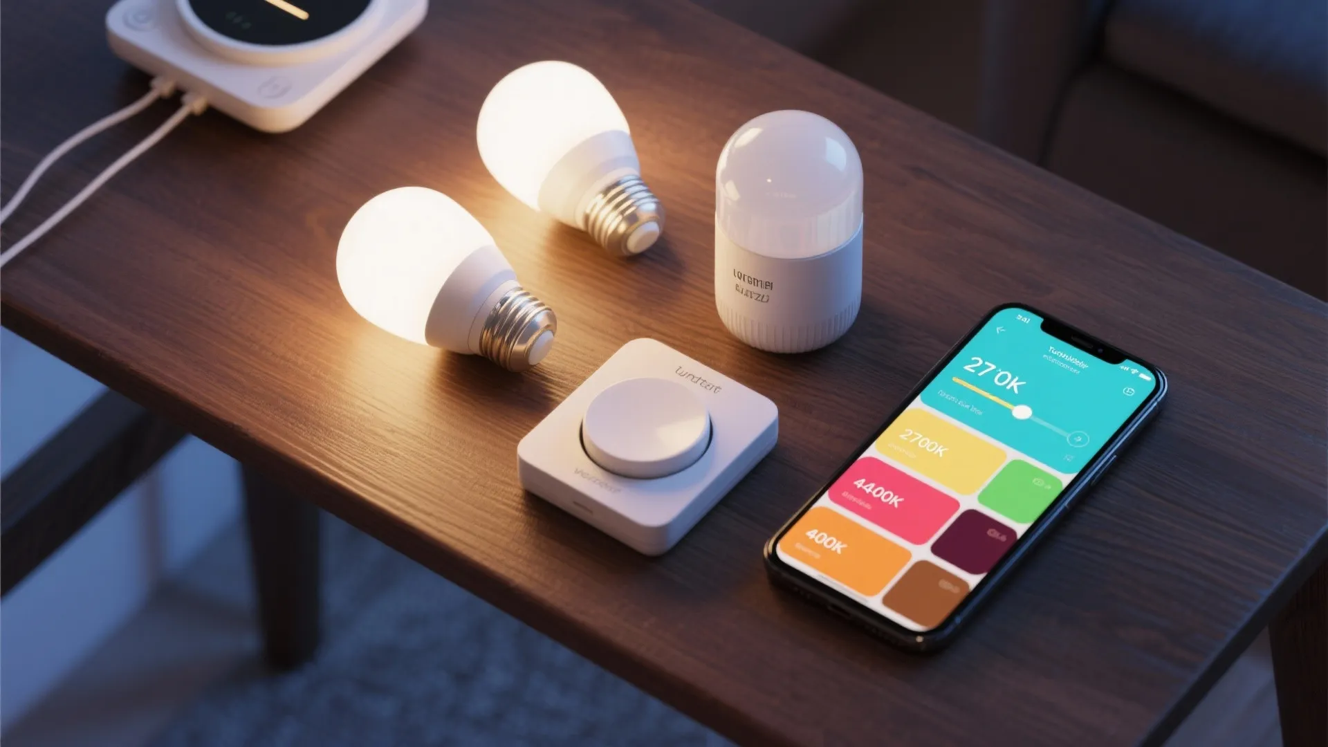 5. Smart layered controls and color temperature