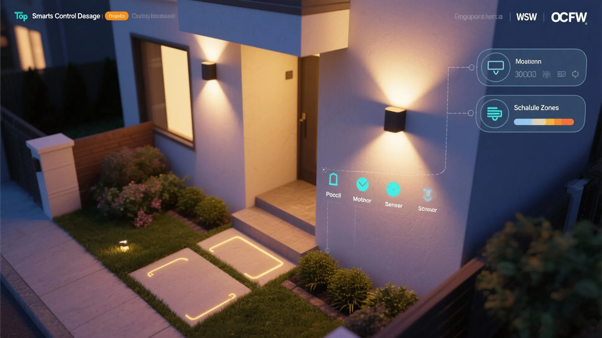 Weatherproof finishes and smart controls