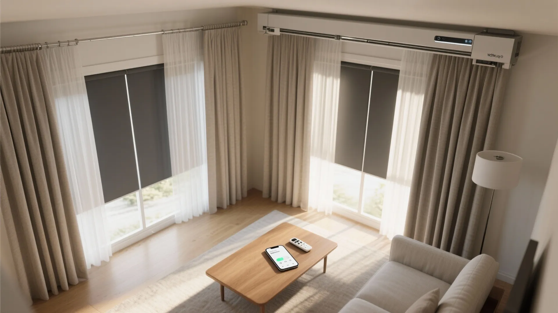 Smart Control, Glare Management, and Wellness