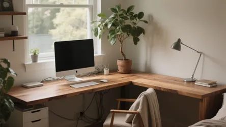 Office Desk Ideas: 5 Small-Space Designs