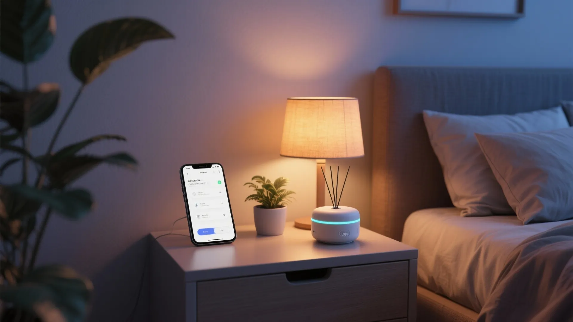 5. Smart Mini Diffusers: Tech for Tiny Rooms