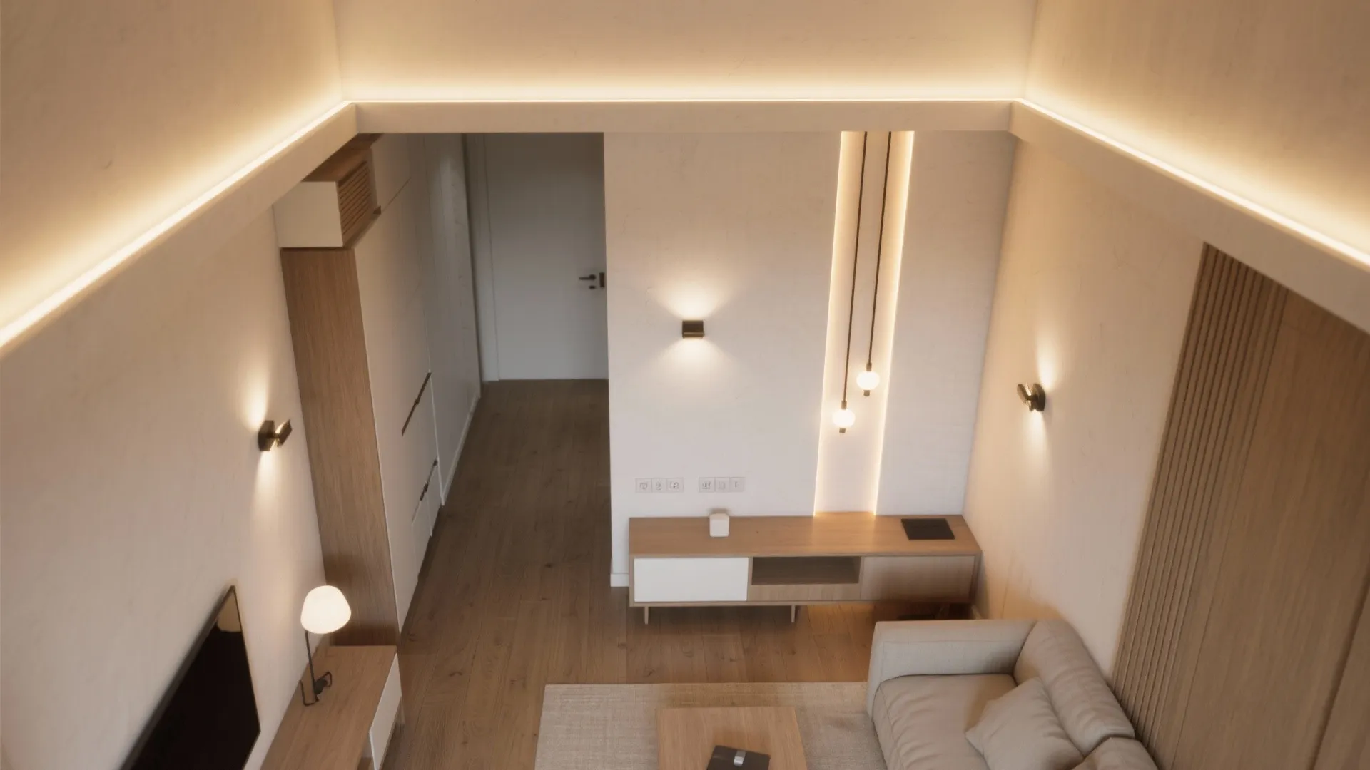 Smart dimming and dim-to-warm for daily rhythms