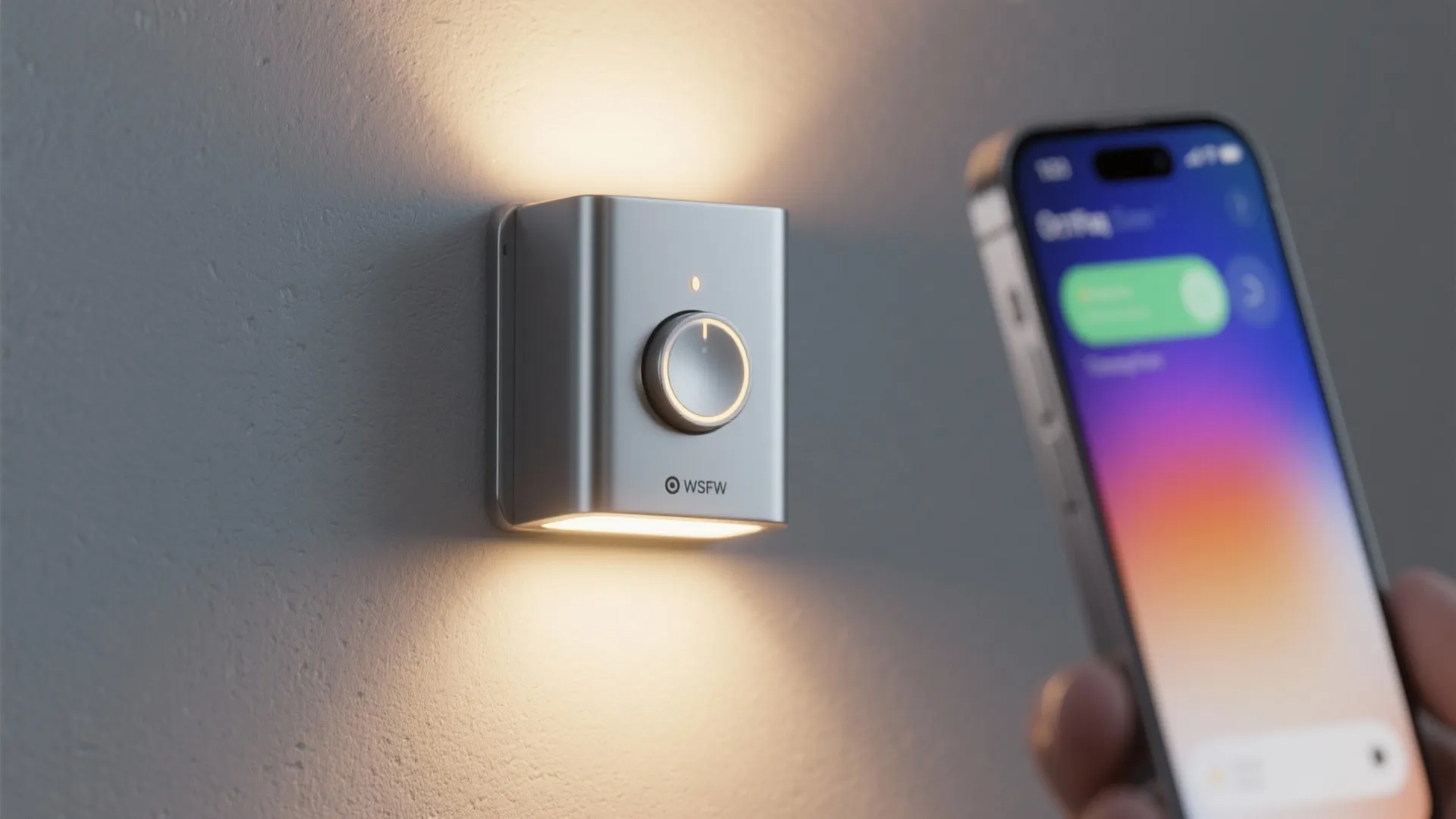 5. Smart dimmable sconces for layered control