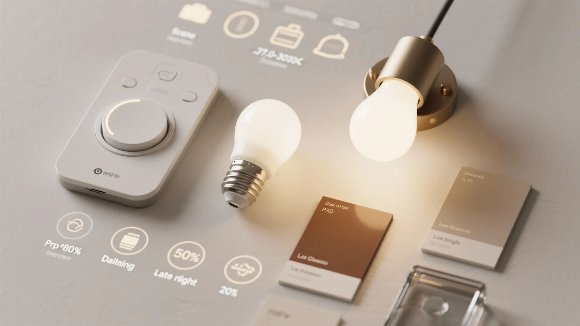 Smart Switches and Dimmers for Daily Rhythm