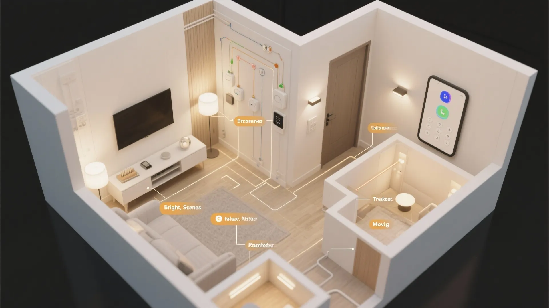 Scene Control with Smart Dimmers