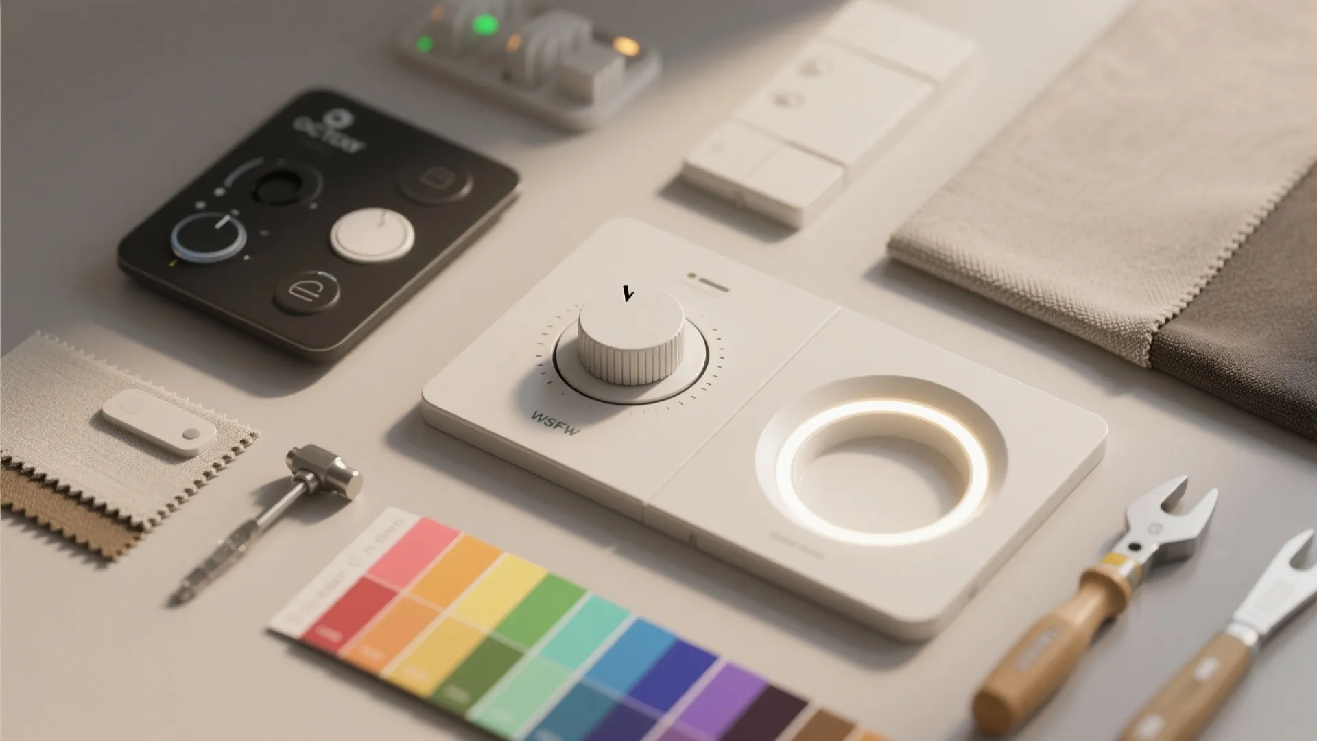 5. Layered Lighting with Dimmers and Smart Controls