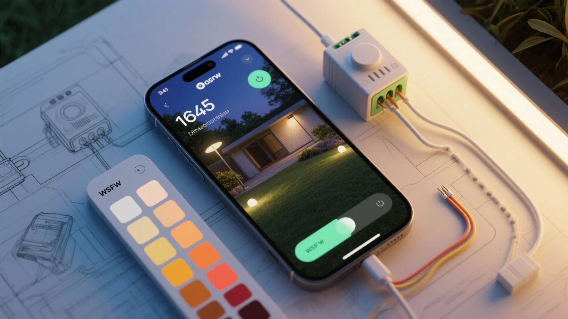 5. Smart lighting scenes and dimmers