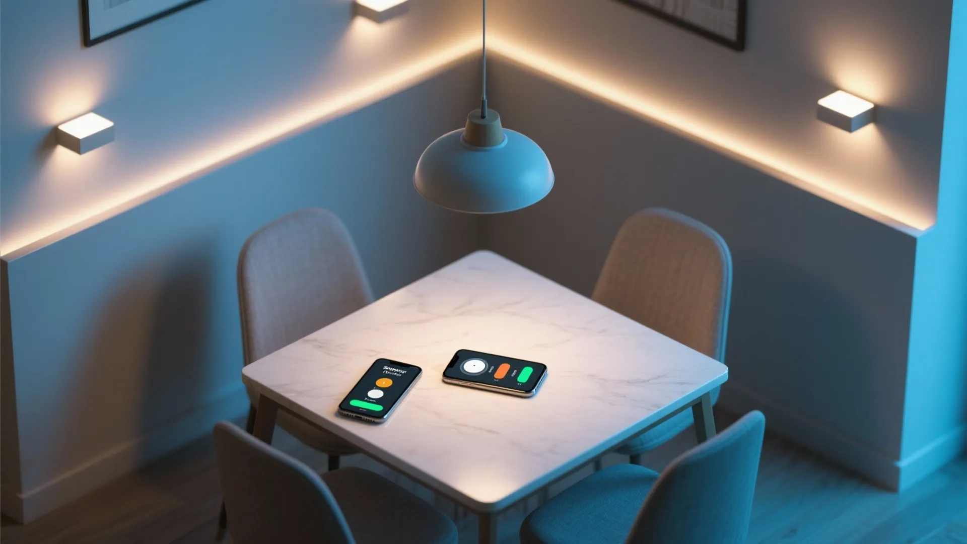 5. Smart dimmers and scenes for every meal