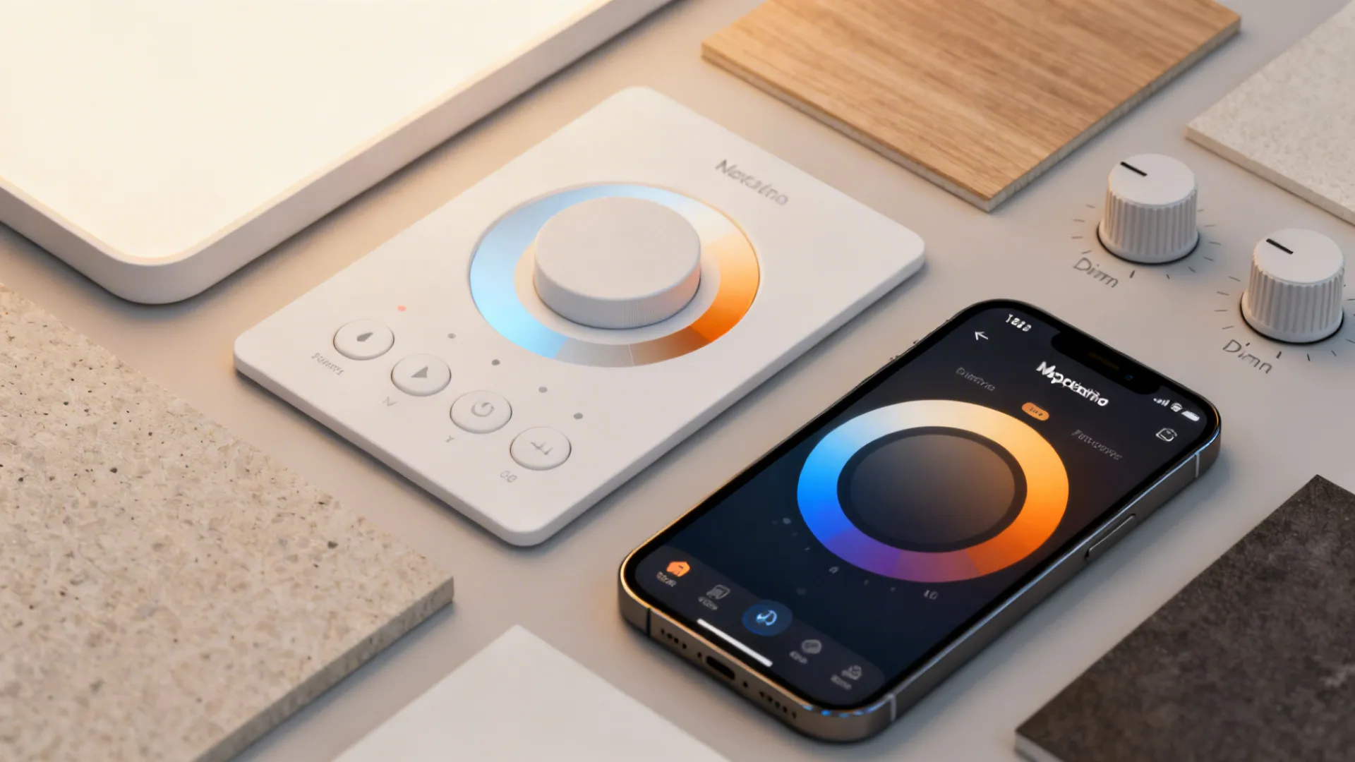 5. Smart dimming and color temperature zones