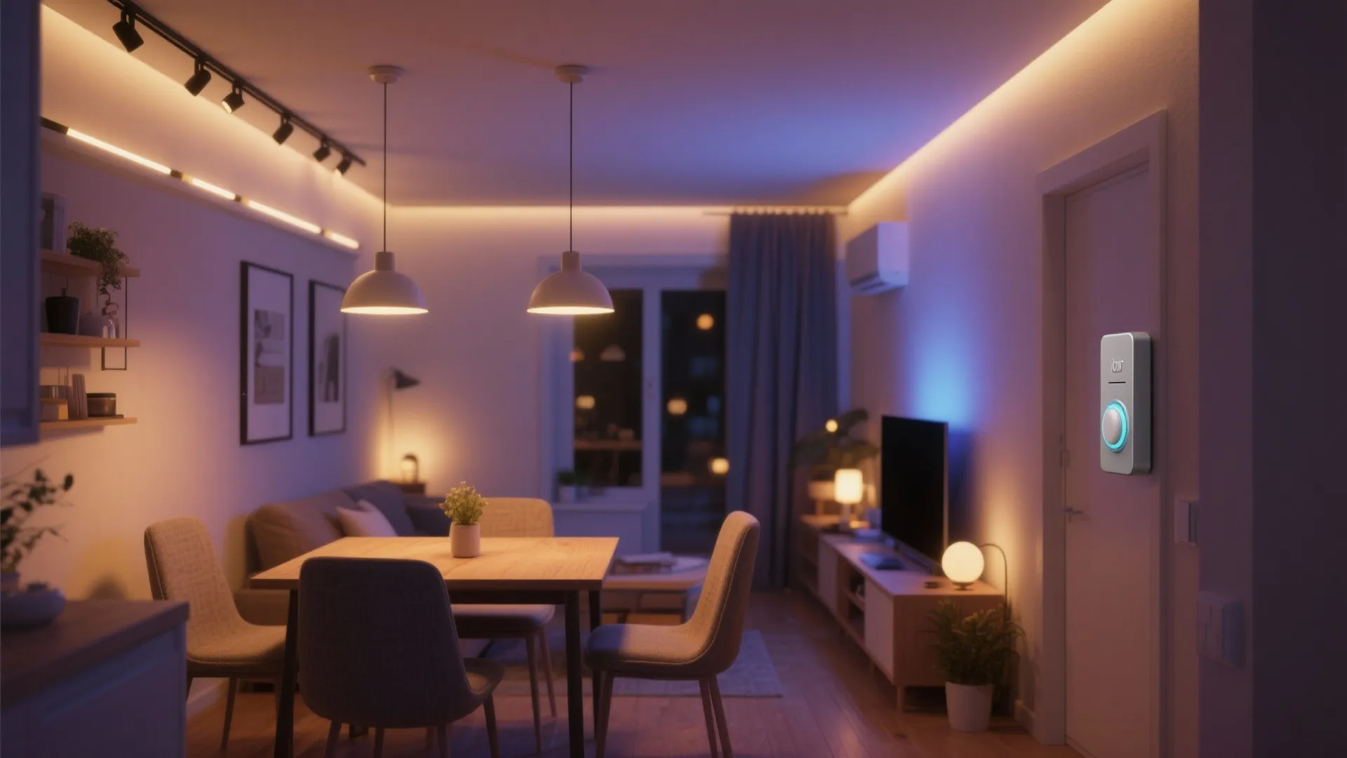 Smart Dimming, Color Tuning, and Scene Control