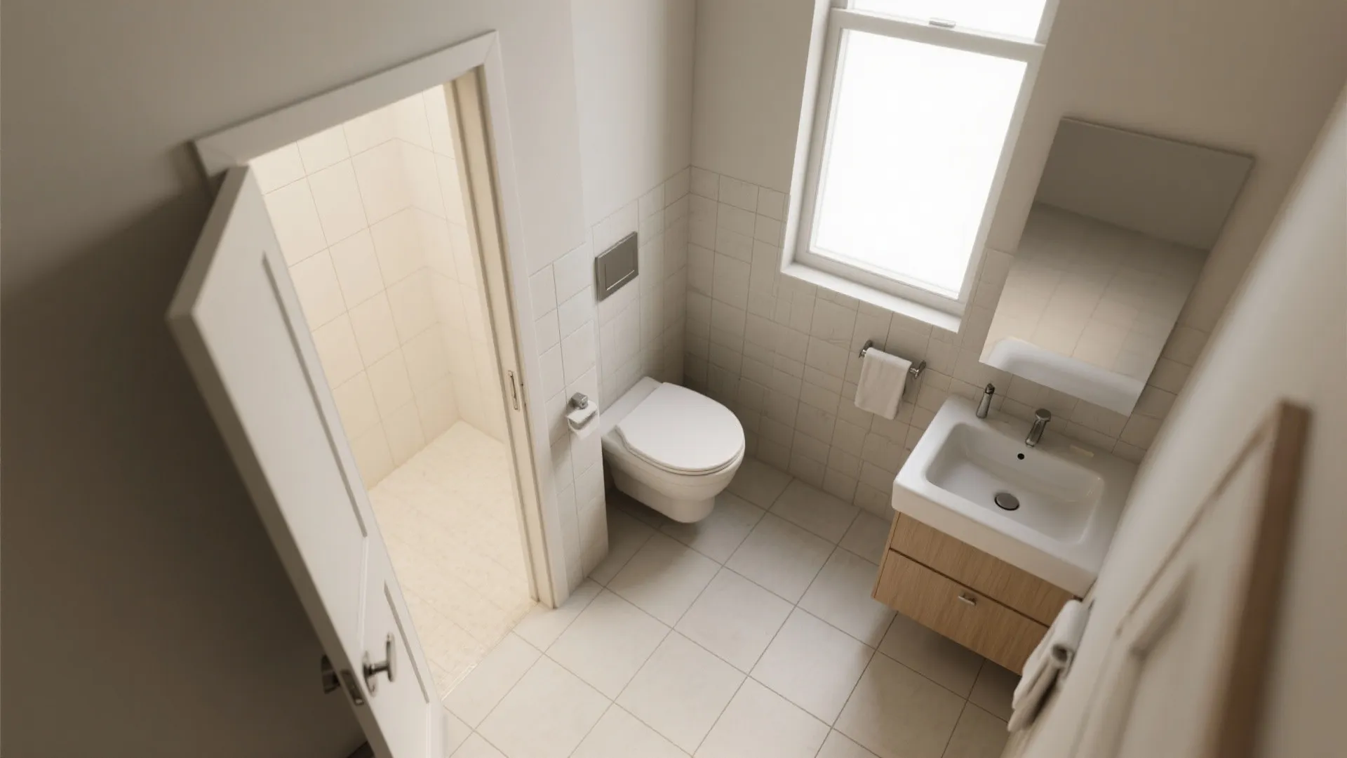 5. Smart door and fixture choices: pocket doors, compact sinks