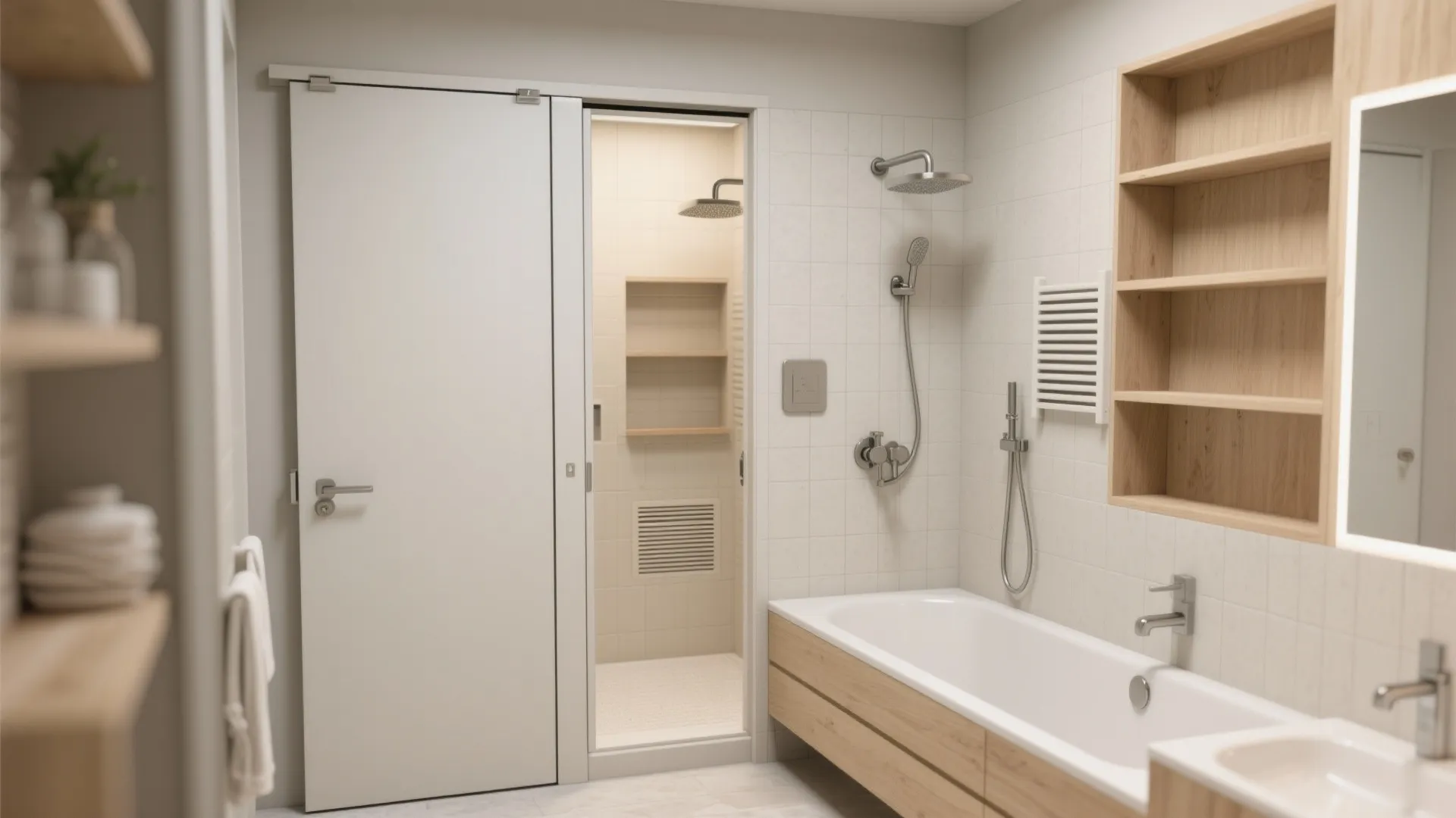 5. Smart door and multi-function fittings