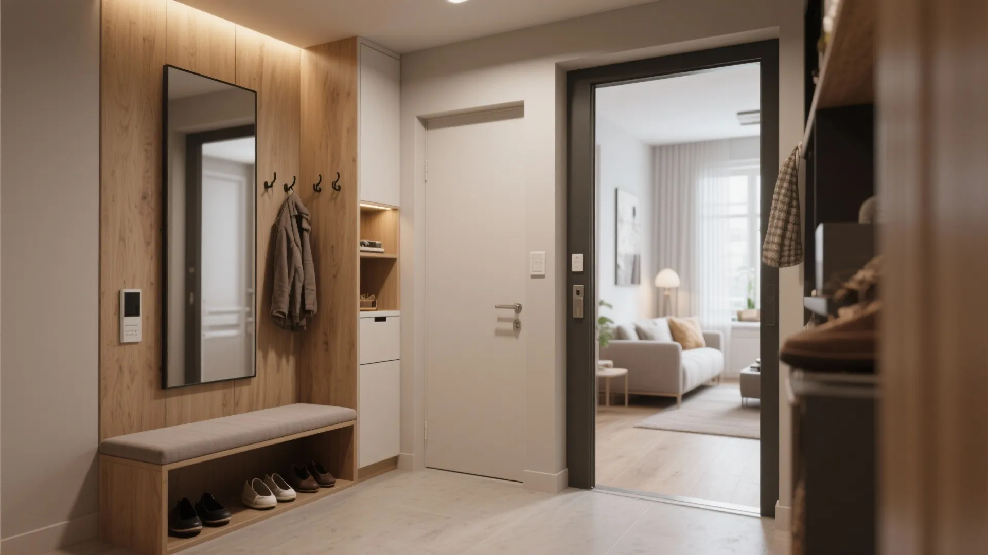 5. Smart layout for entry and circulation