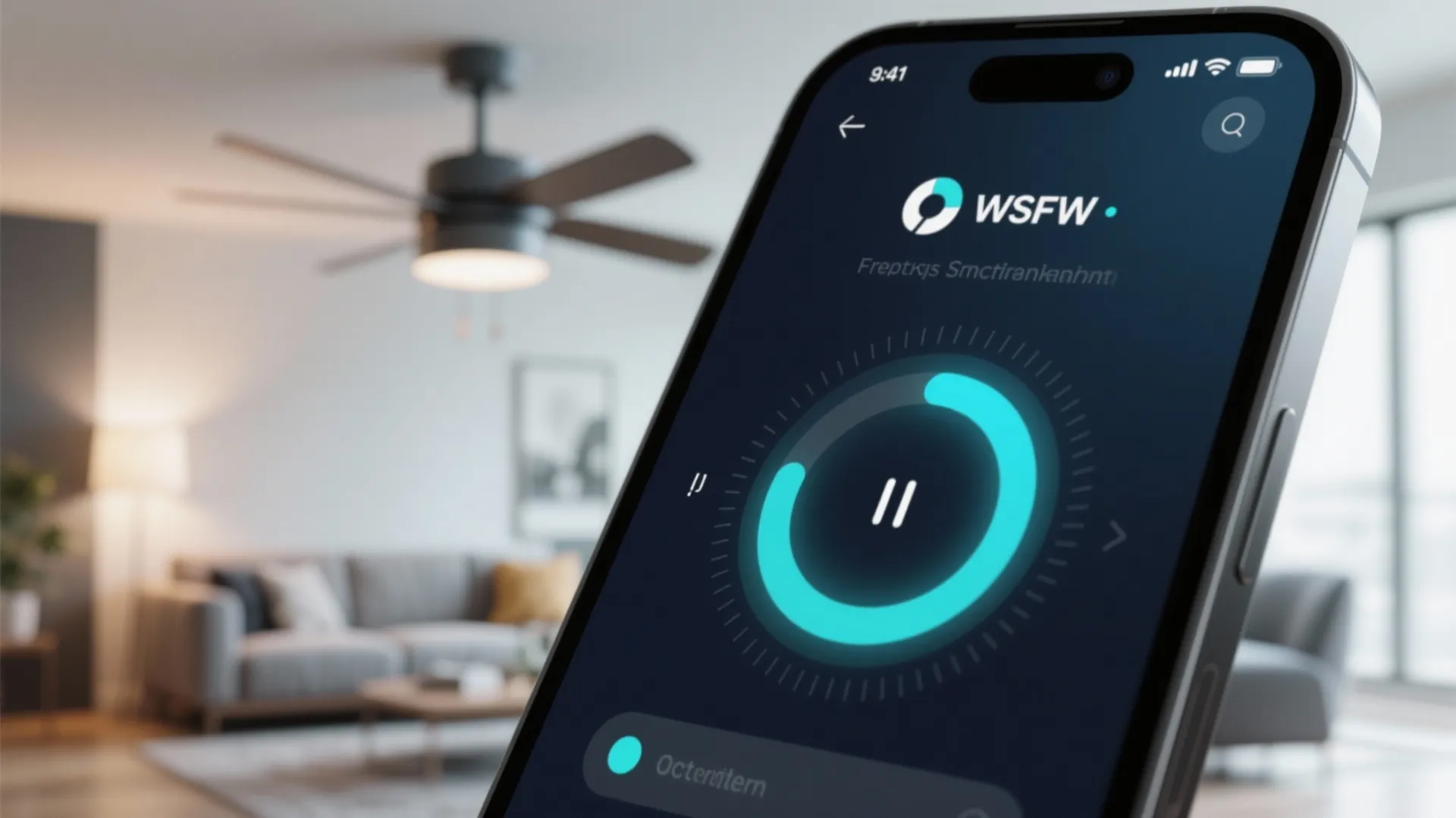 7. Smart Ceiling Fans with App Control