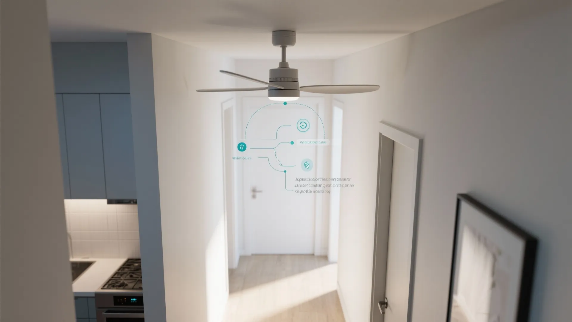 Compact Smart Fans for Narrow Passages