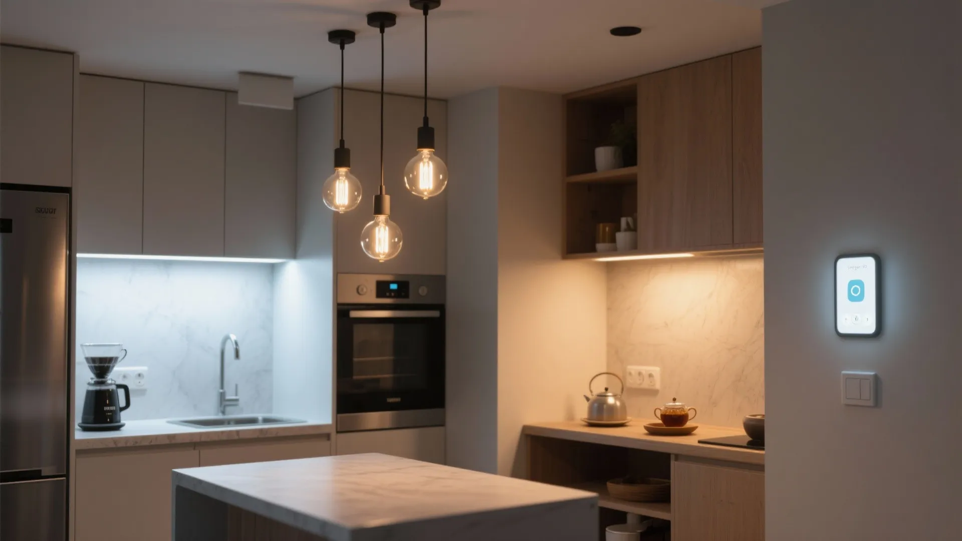 Smart Filament Bulbs for Mood Scenes and Energy Savings