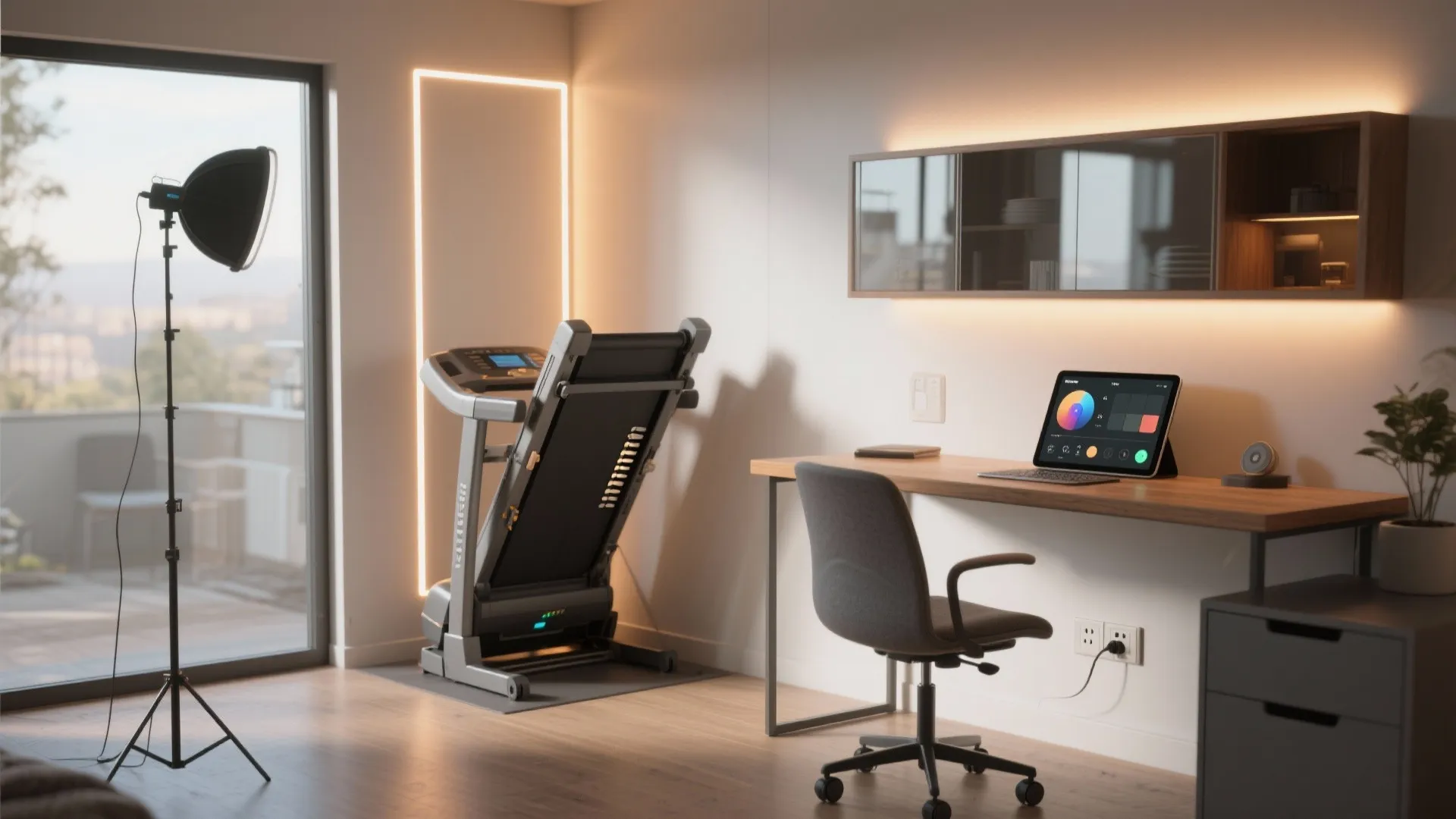 Integrated Tech and Smart Furniture