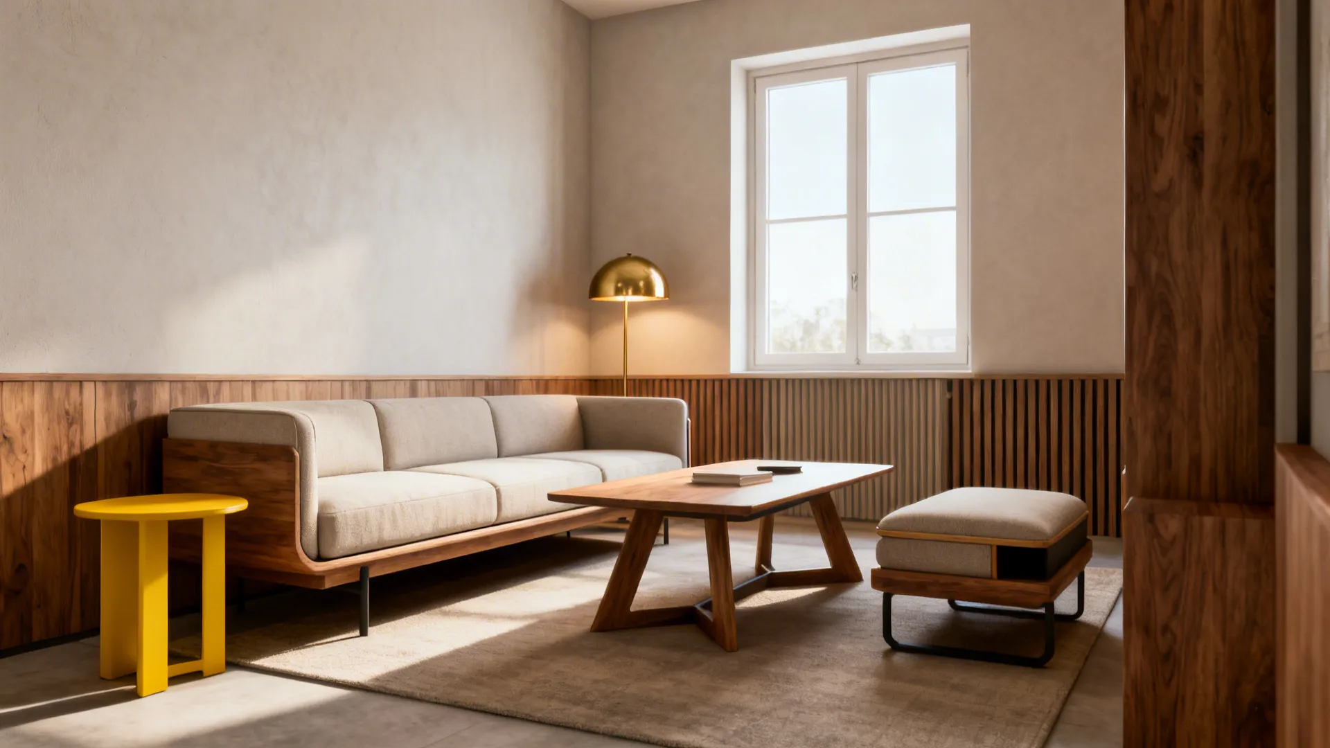 4. Anchor with smart furniture and scale