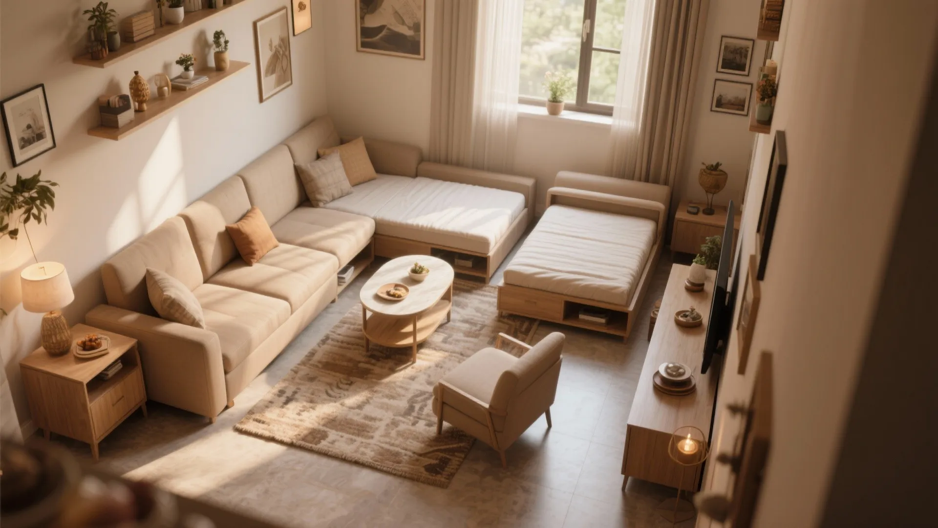 Smart Furniture for Small Drawing Rooms