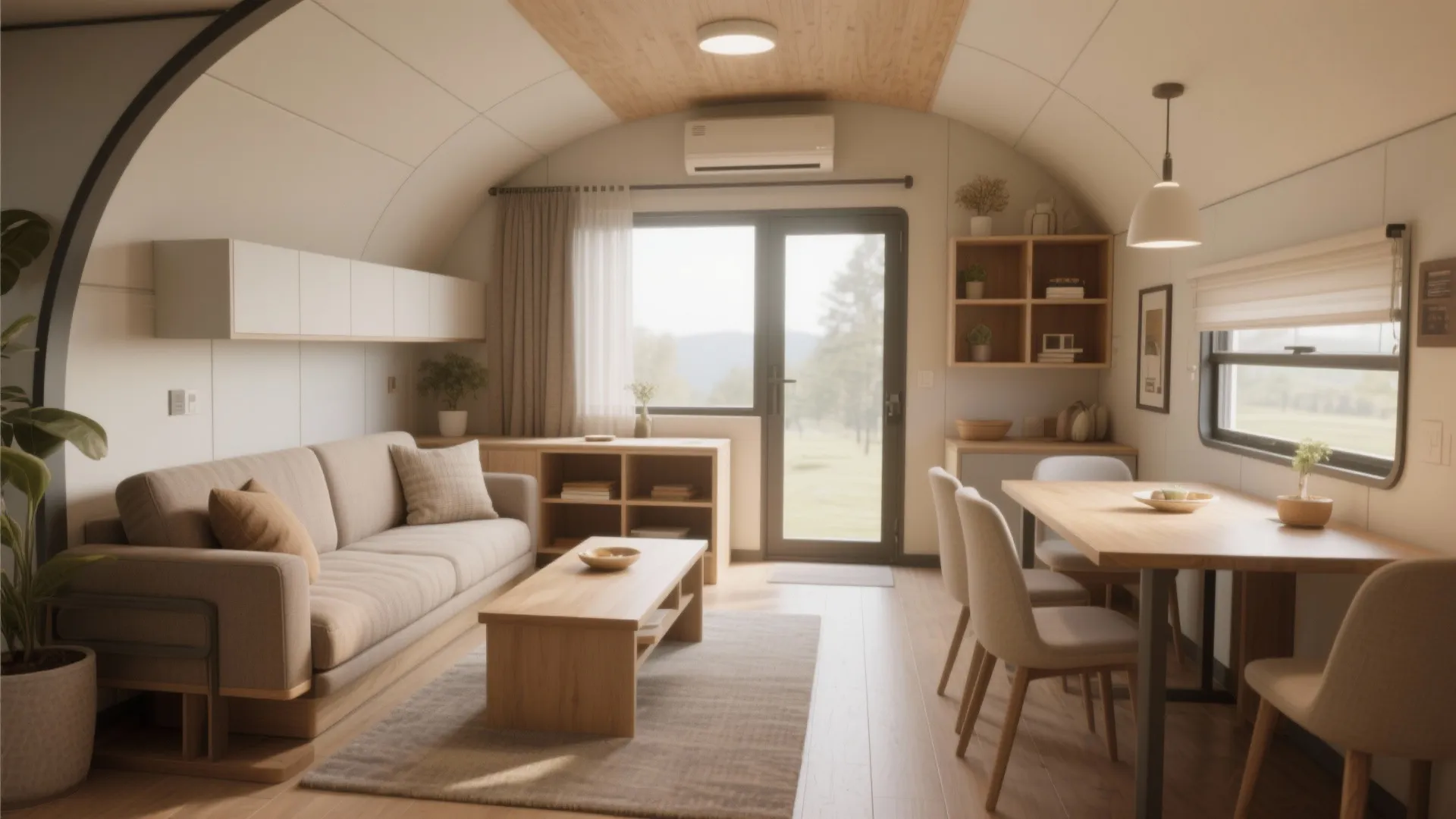 1. Zoning with smart furniture