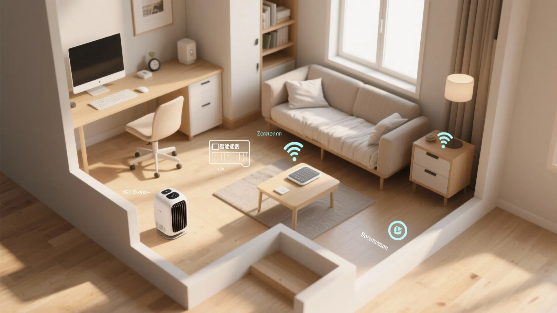 5. Smart, zoned portable heaters for temporary needs