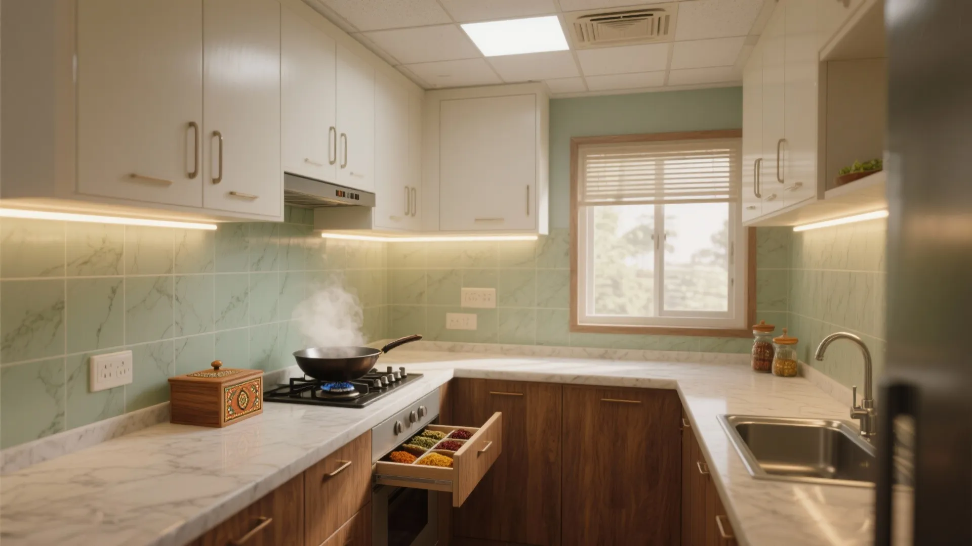 Small Indian Kitchen Designs Photos: Clever Ideas for Compact Spaces