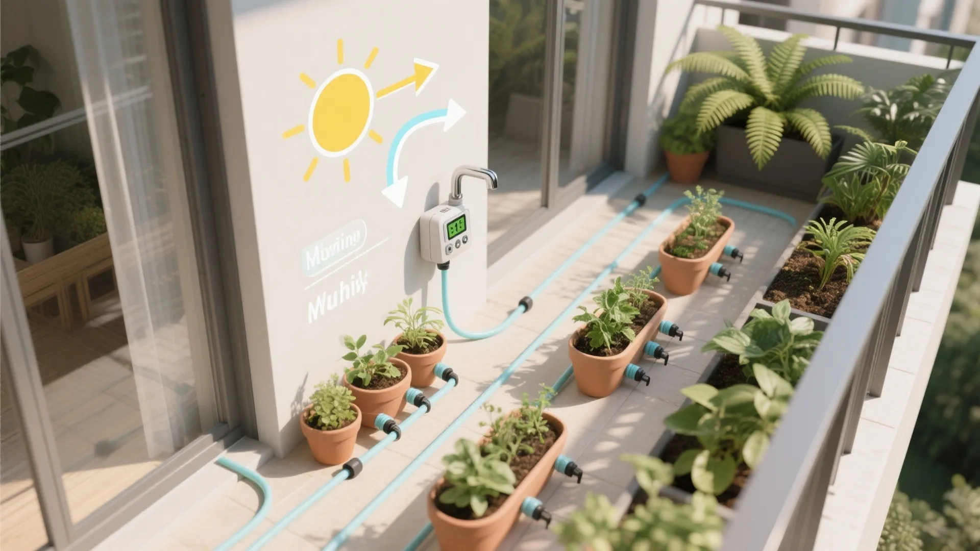 Smart Irrigation and Sun Mapping