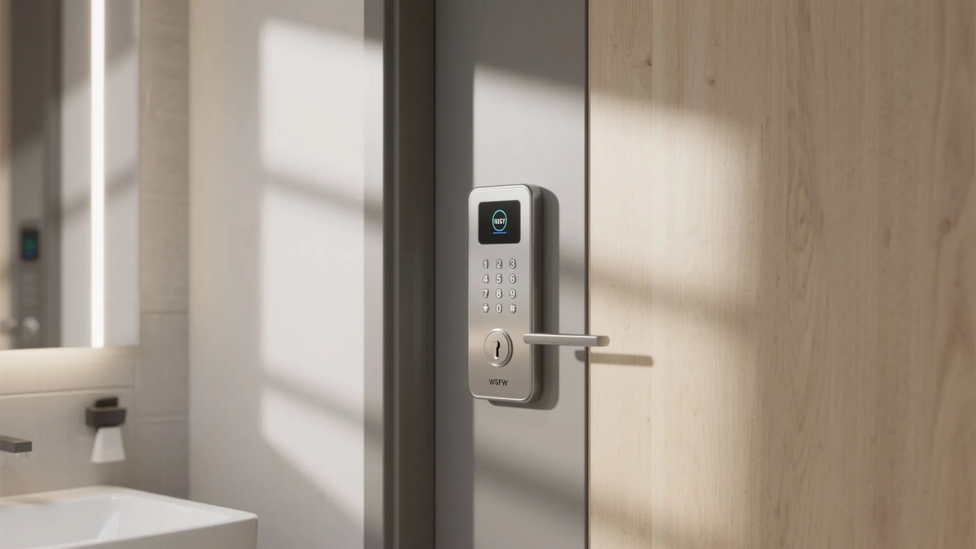 5) Smart Privacy Locks (Keypad/Bluetooth) For Shared Flats