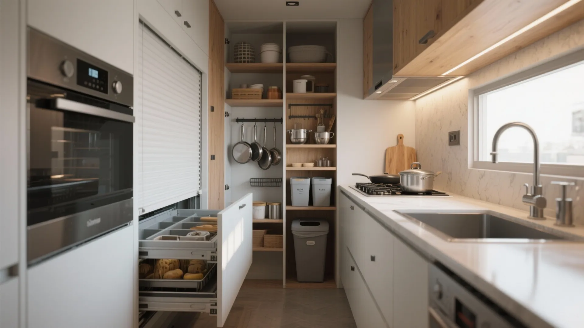 5. Smart kitchen solutions for compact cooking