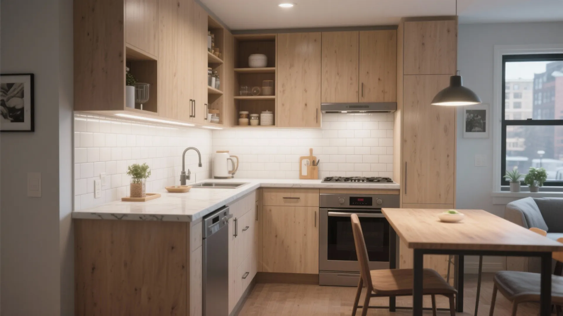 4. Smart kitchen layouts tailored for two-bedroom suites