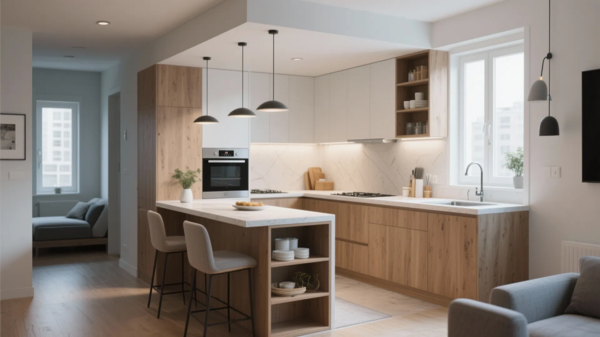 4. Smart kitchen layout tailored to your cooking style