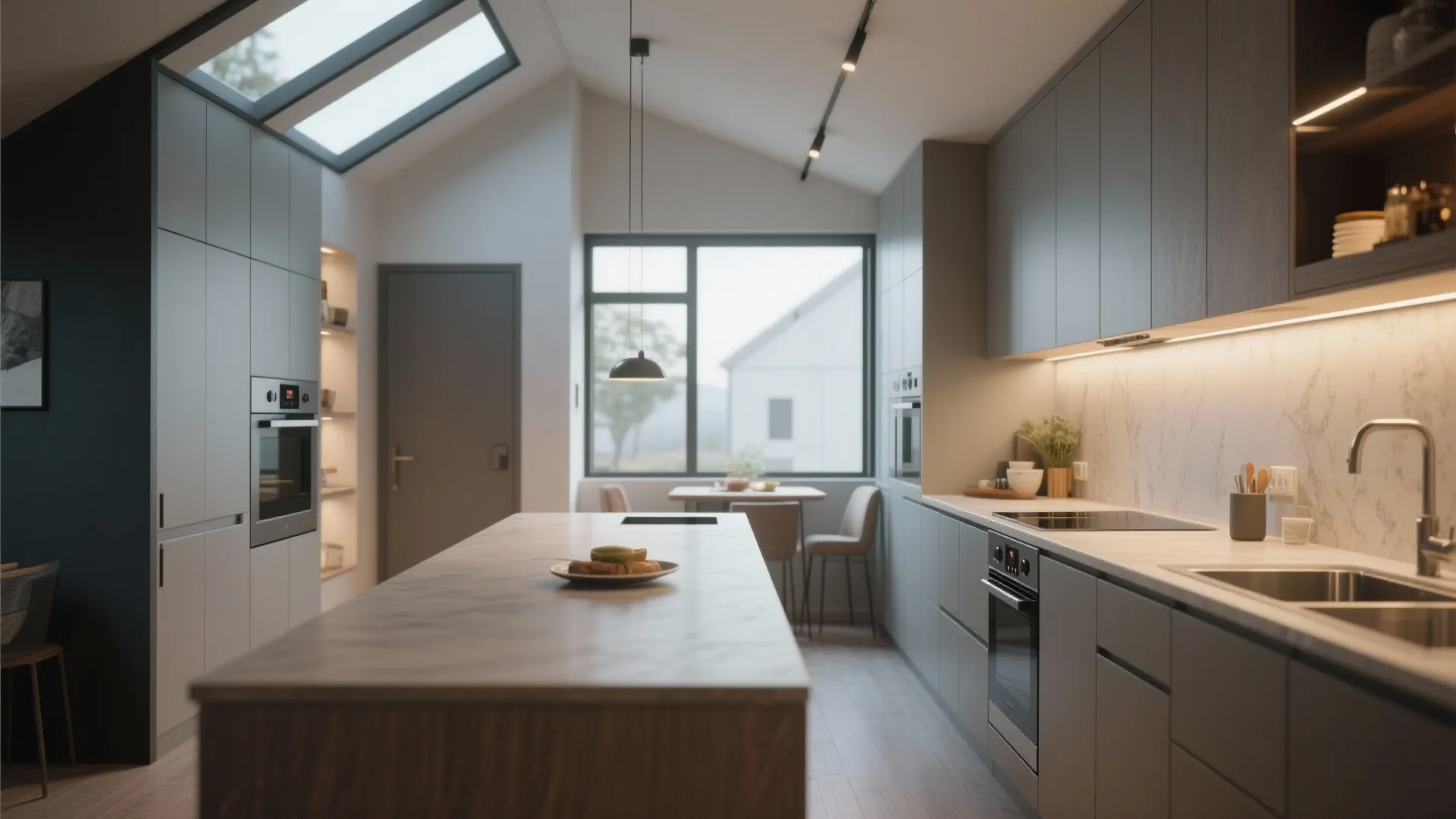 5. Smart kitchen layout for compact footprints