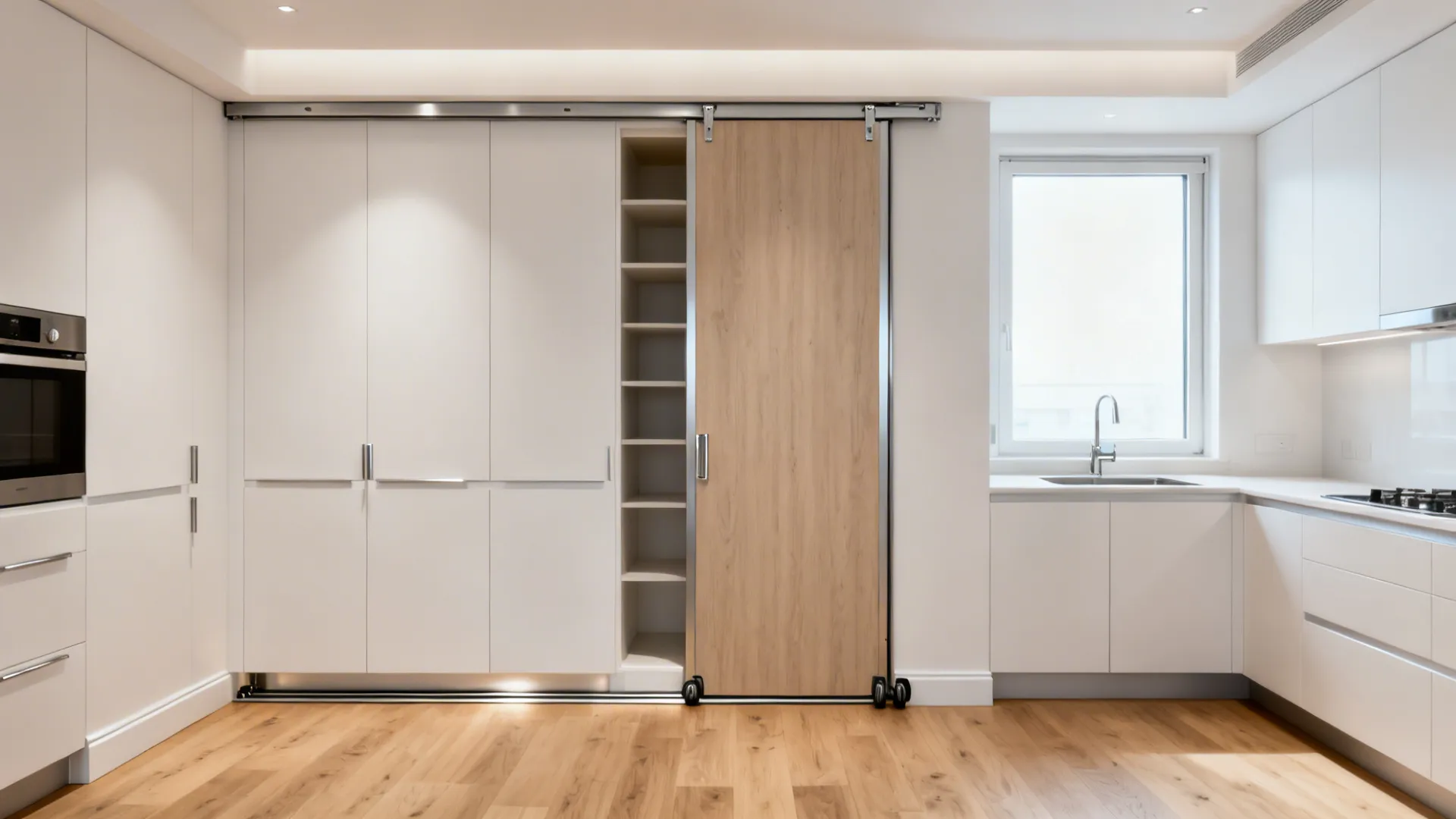 Kitchen Door Channel Design Fix for Small, Cluttered Kitchens