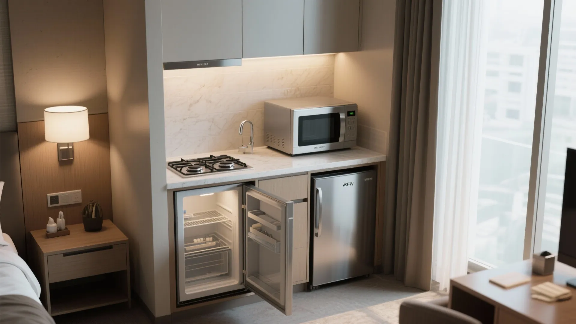 5. Smart Mini-Kitchenette