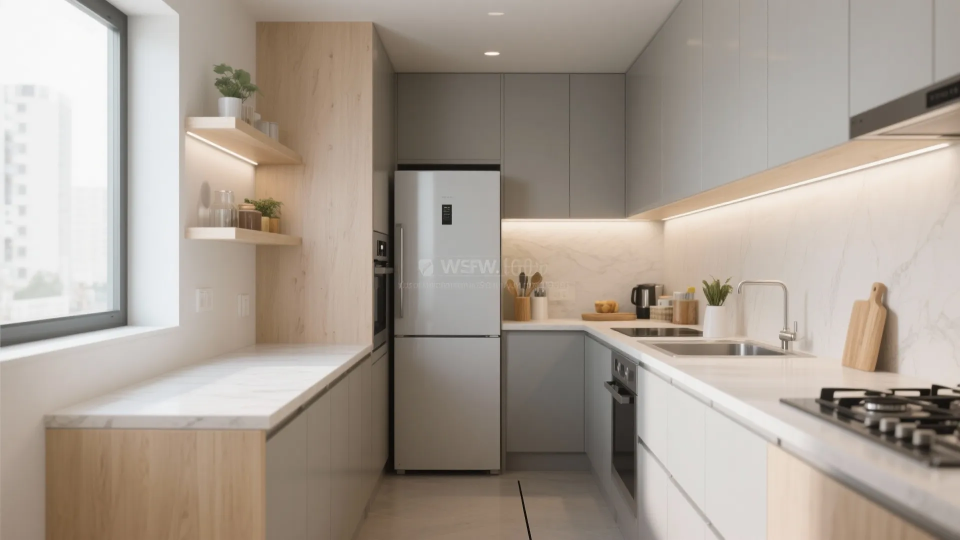 Smart L-Shaped Flow in Tight Footprints