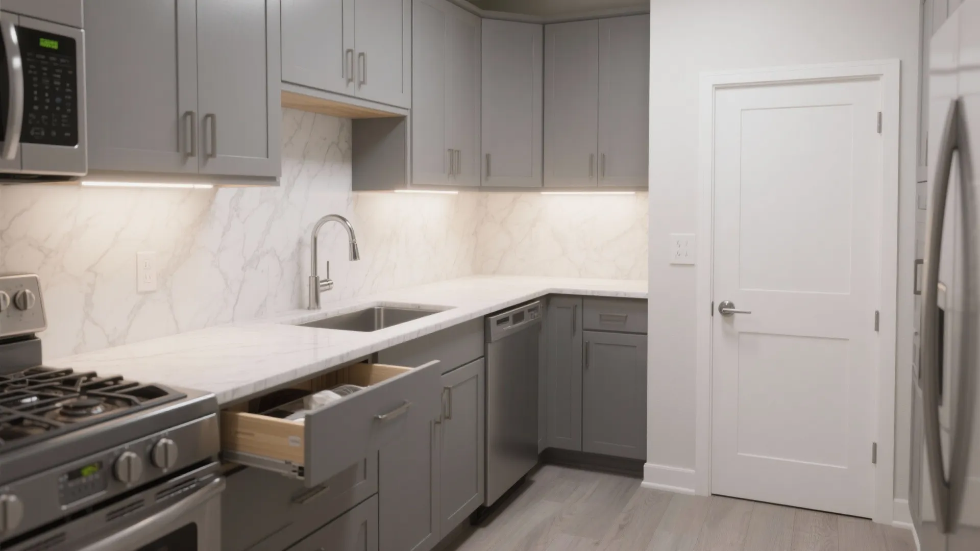 Smart L-Shaped Layouts in Tight Kitchens