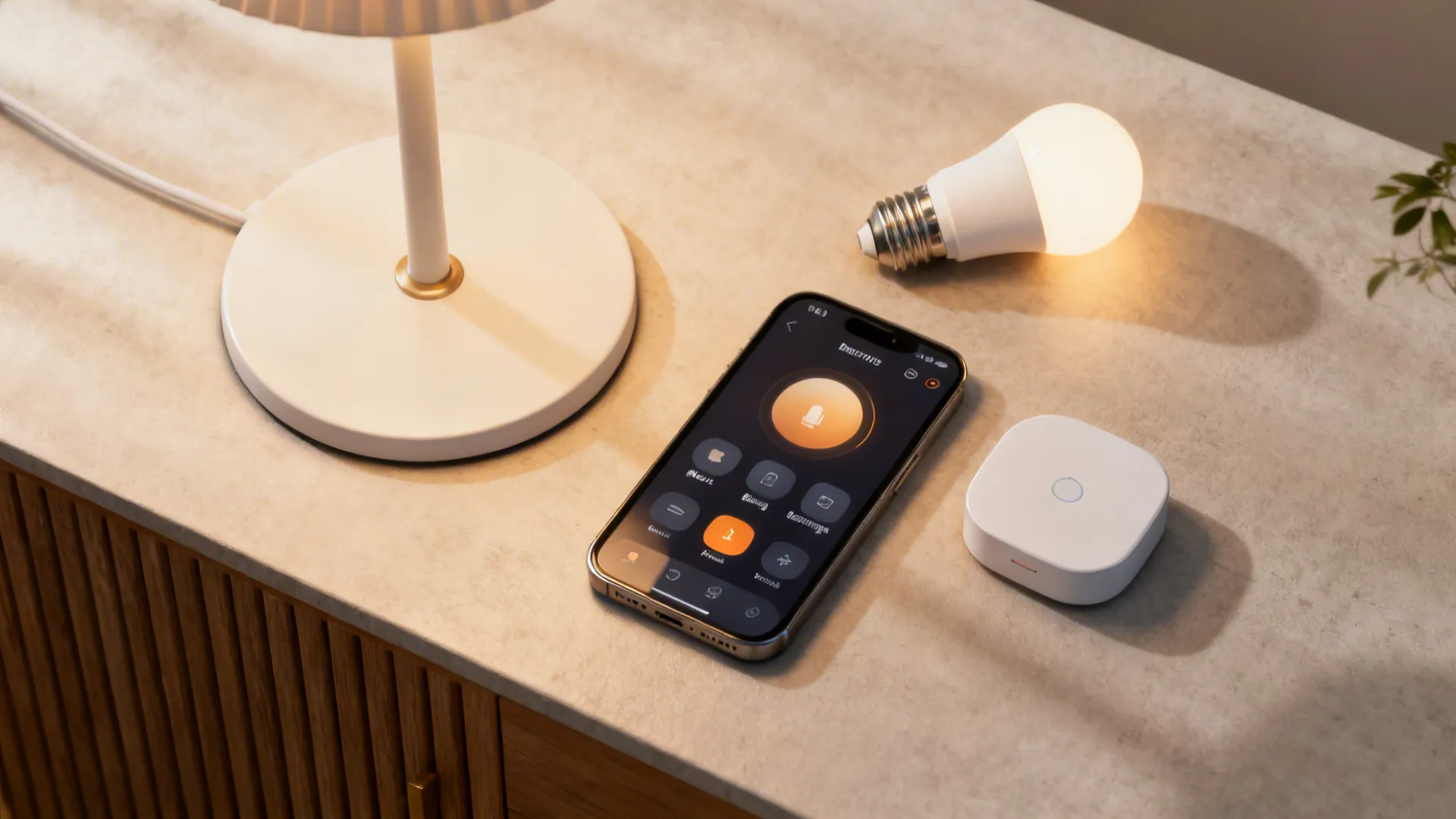 5. Smart lamps for mood and convenience