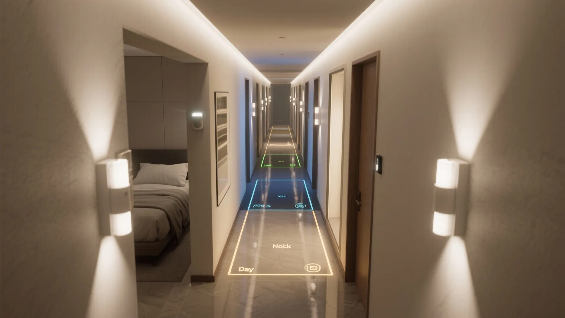 Smart Layers: Sensors, Scenes, and Color Temperature