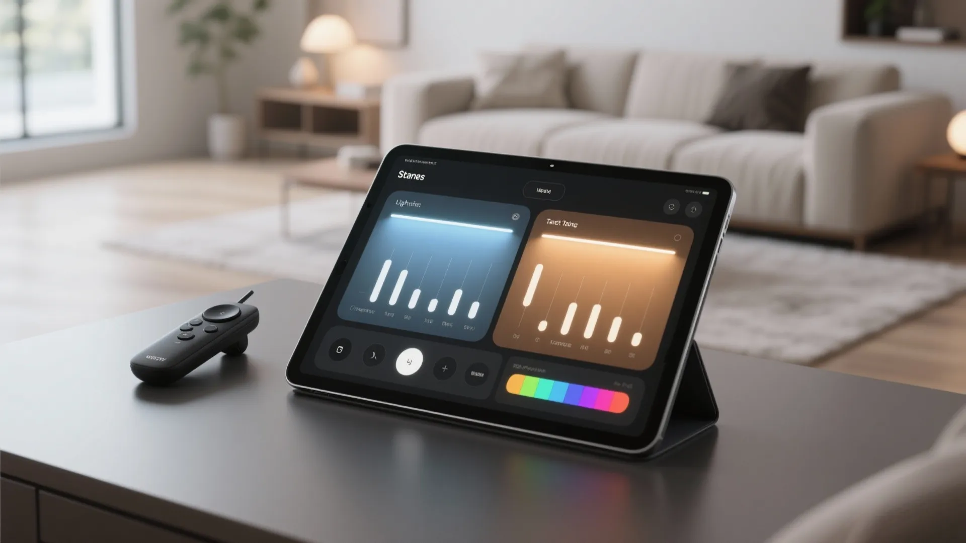 Tip 5: Smart controls, scenes, and color temperature tuning