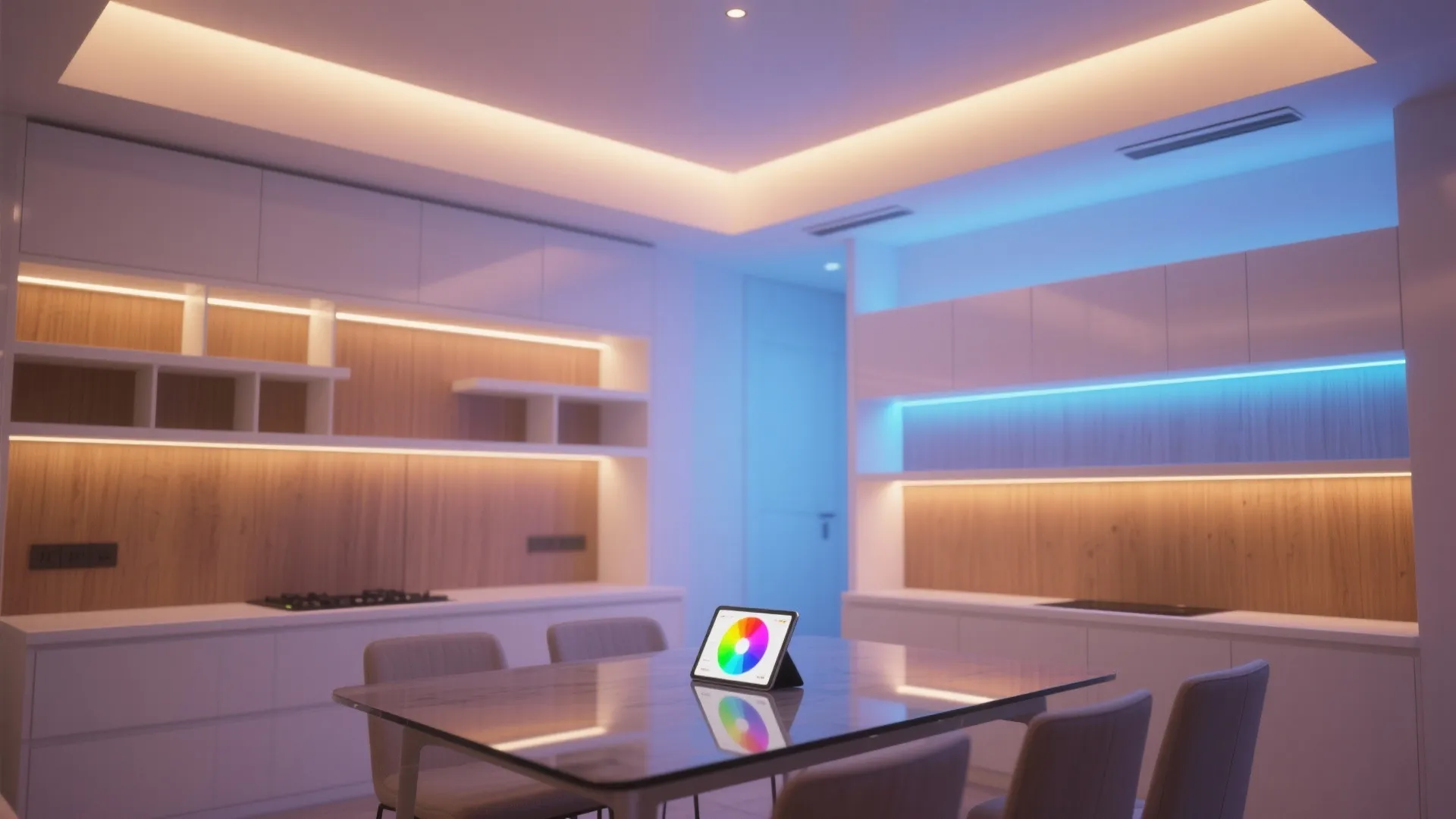 5. Smart Accent LEDs and Color-Temperature Control