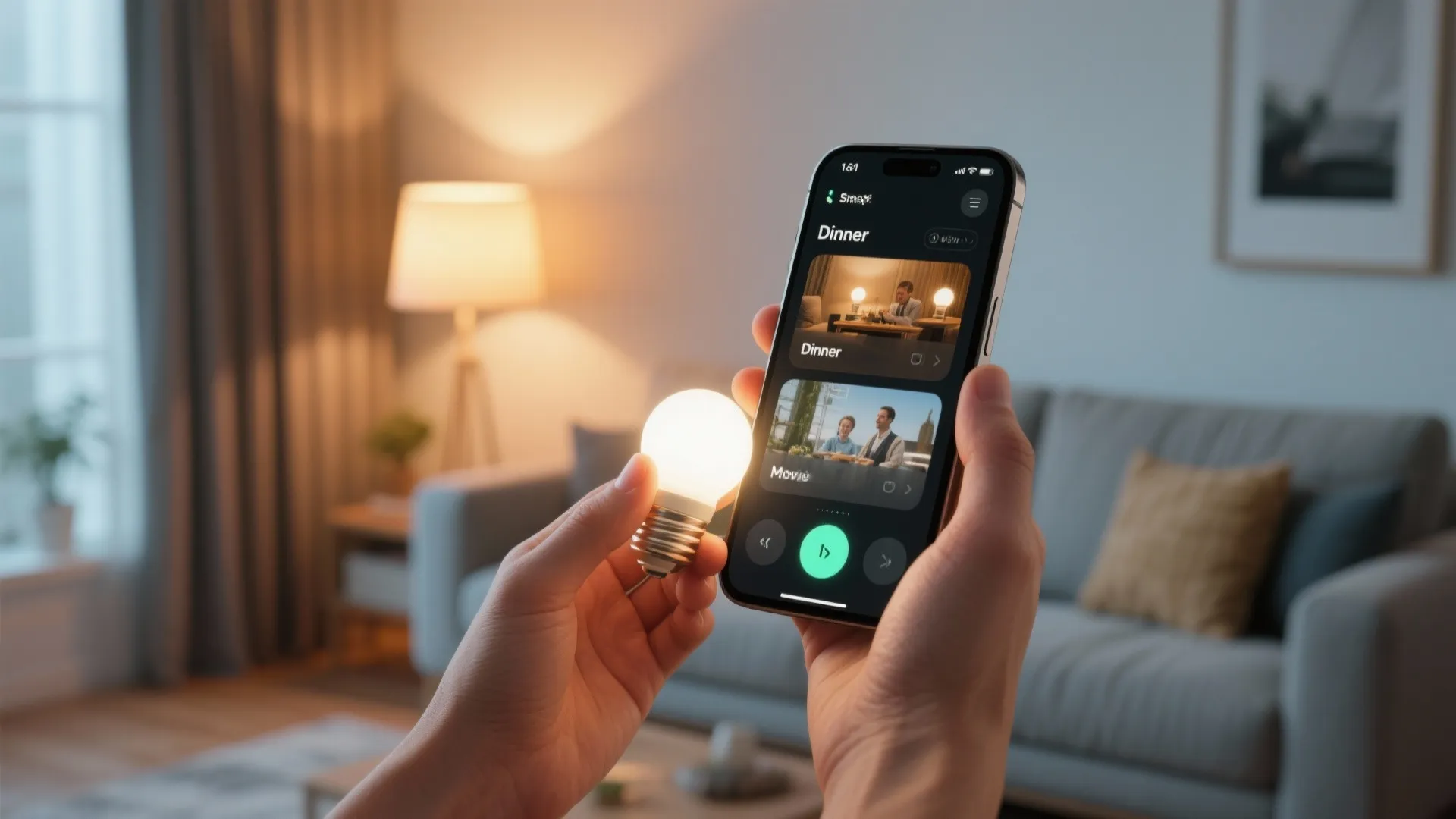 3. Smart lighting for small-home convenience