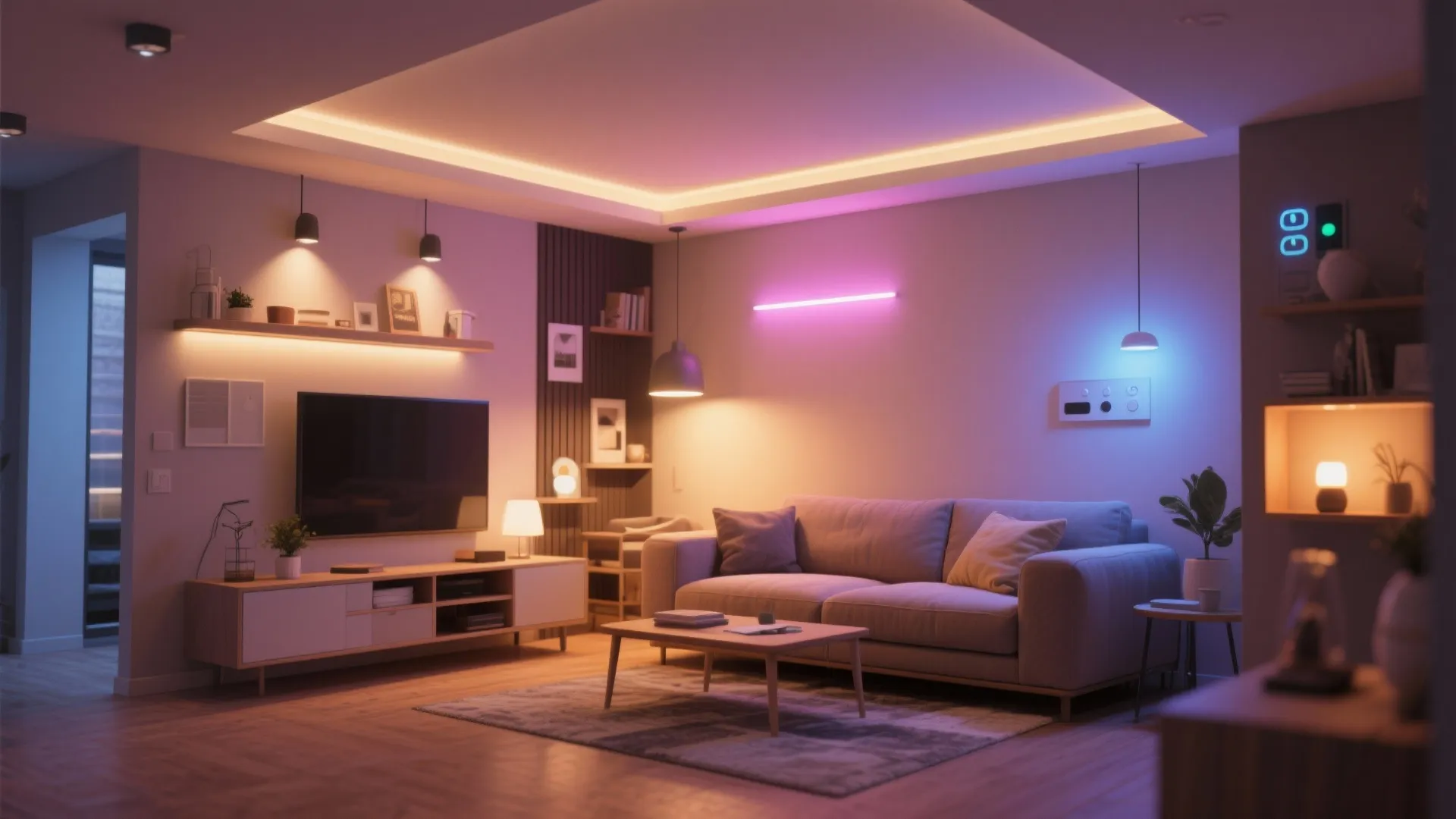 Smart Lighting Controls for Mood Shifts