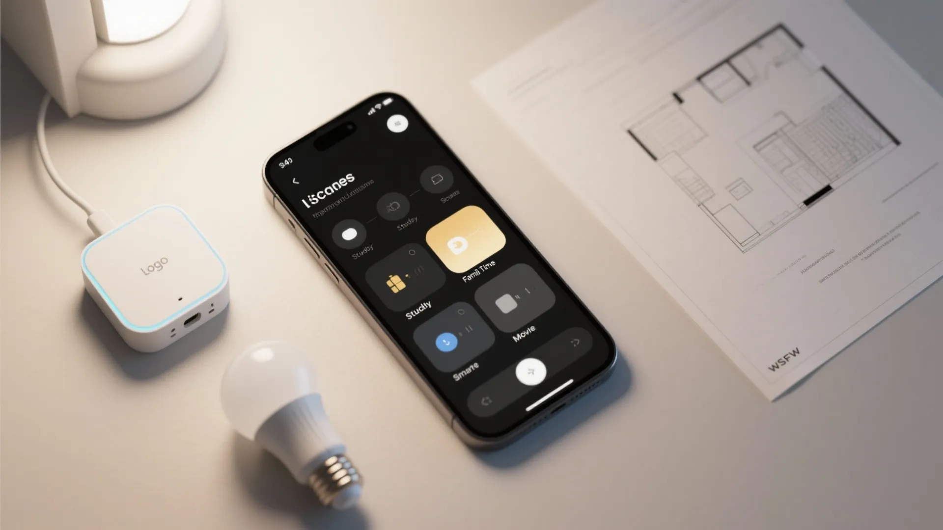 5. Smart lighting scenes and automation