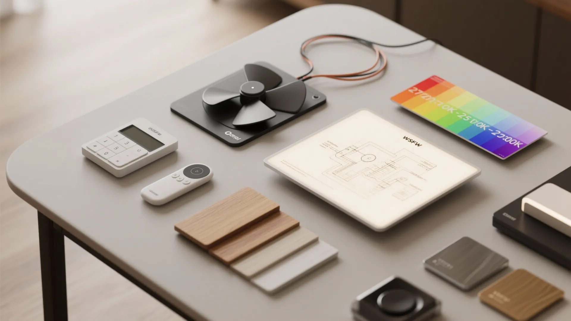 5. Layered lighting with smart controls and ceiling fan zoning